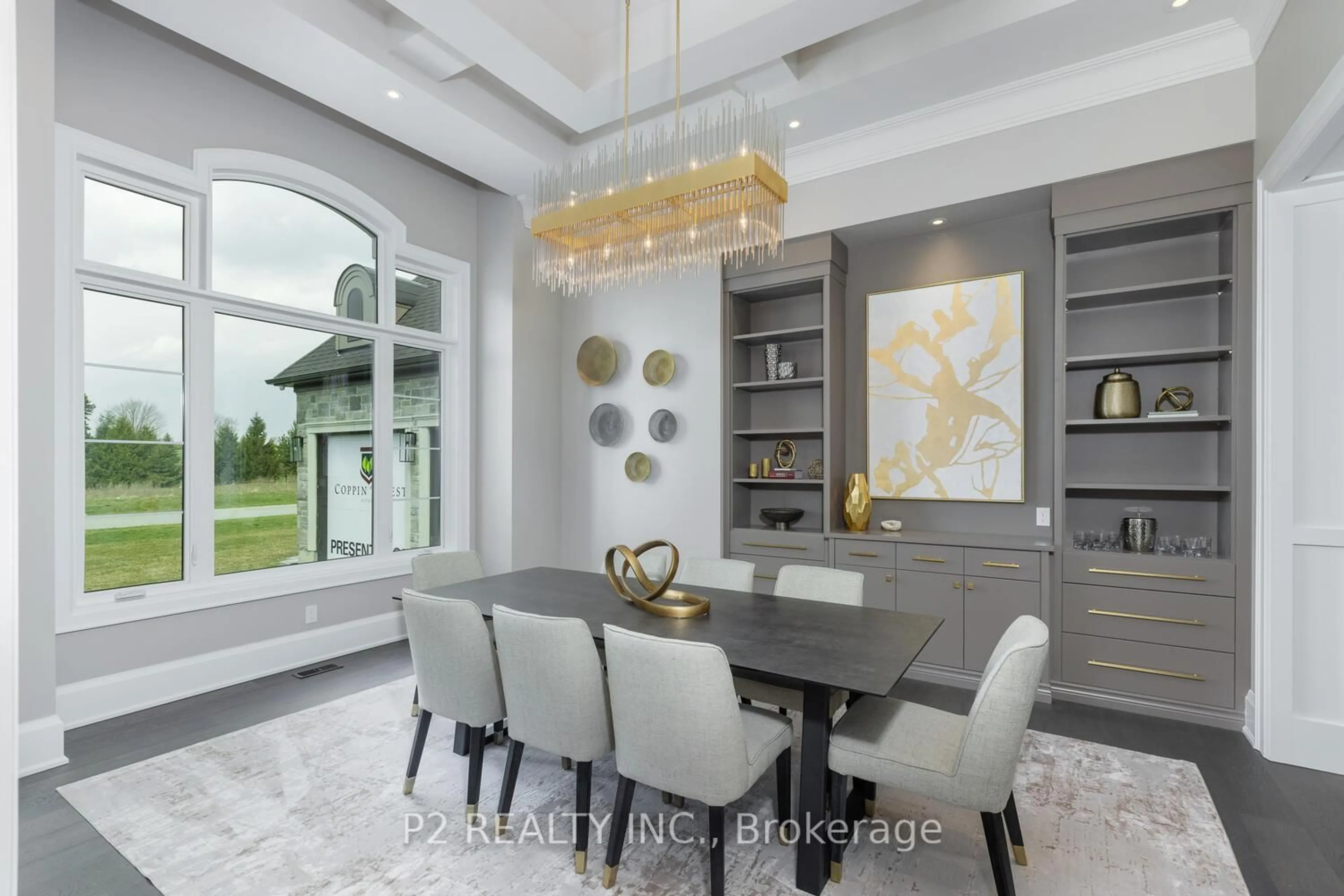 Dining room, ceramic/tile floor for 33 Newton Reed Cres, Uxbridge Ontario L9P 0R3