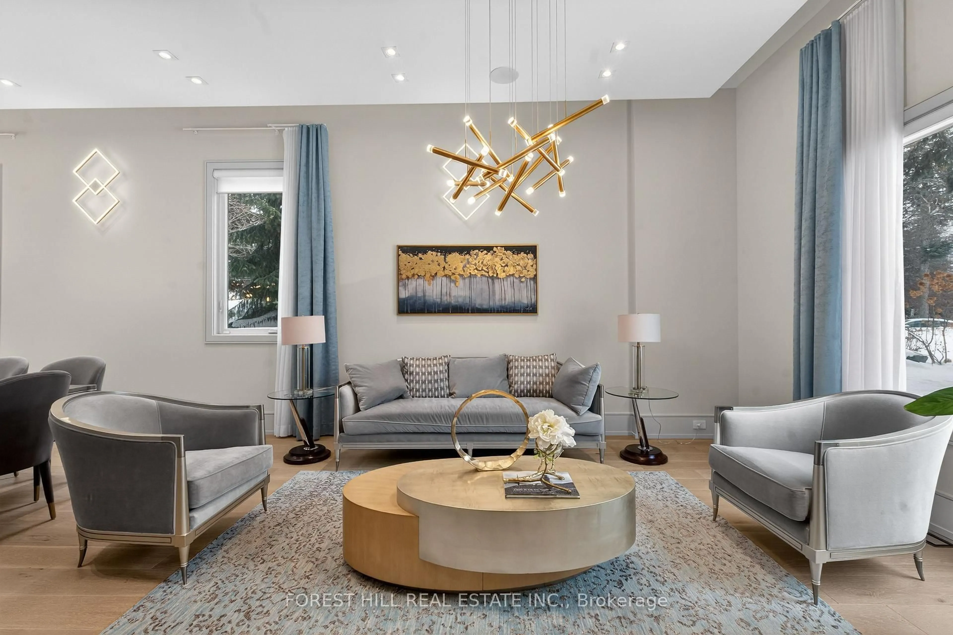 Living room with furniture, unknown for 8 Elspeth Pl, Markham Ontario L3T 1C4