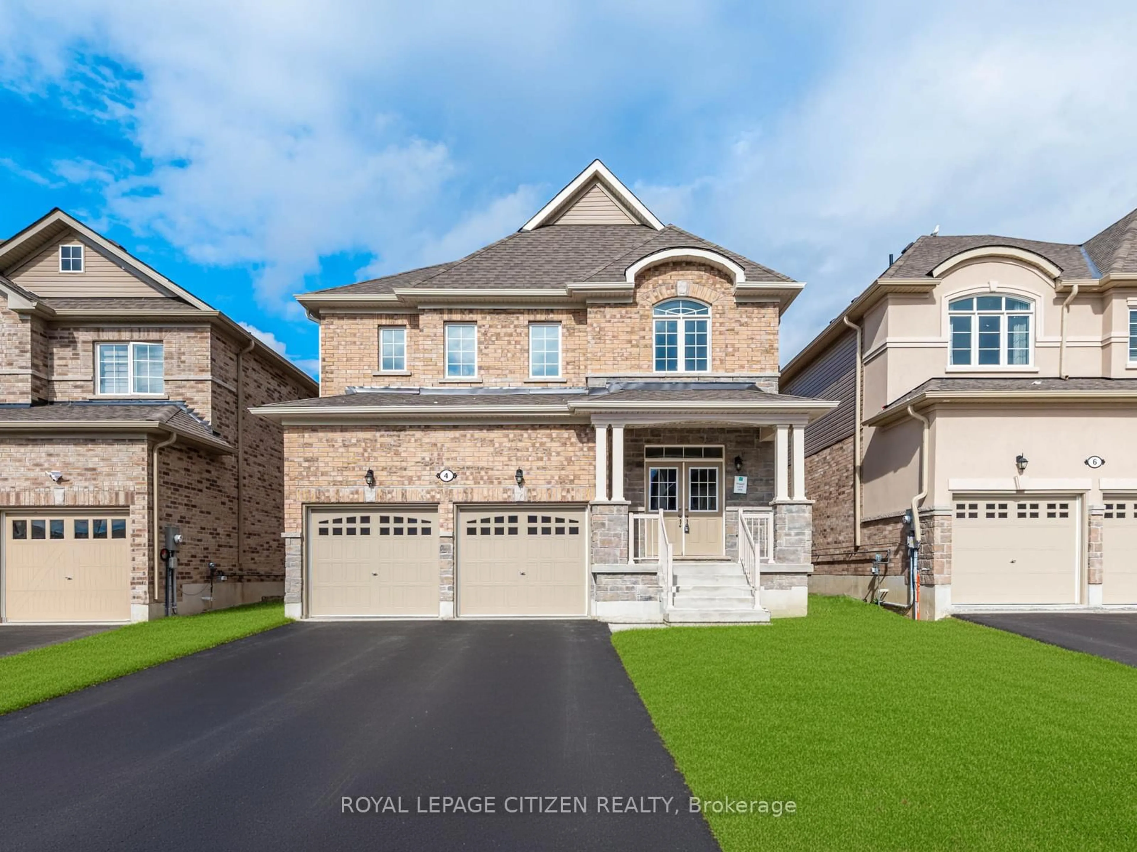 Home with brick exterior material, street for 4 Heather Fullerton Rd, Georgina Ontario L0E 1R0