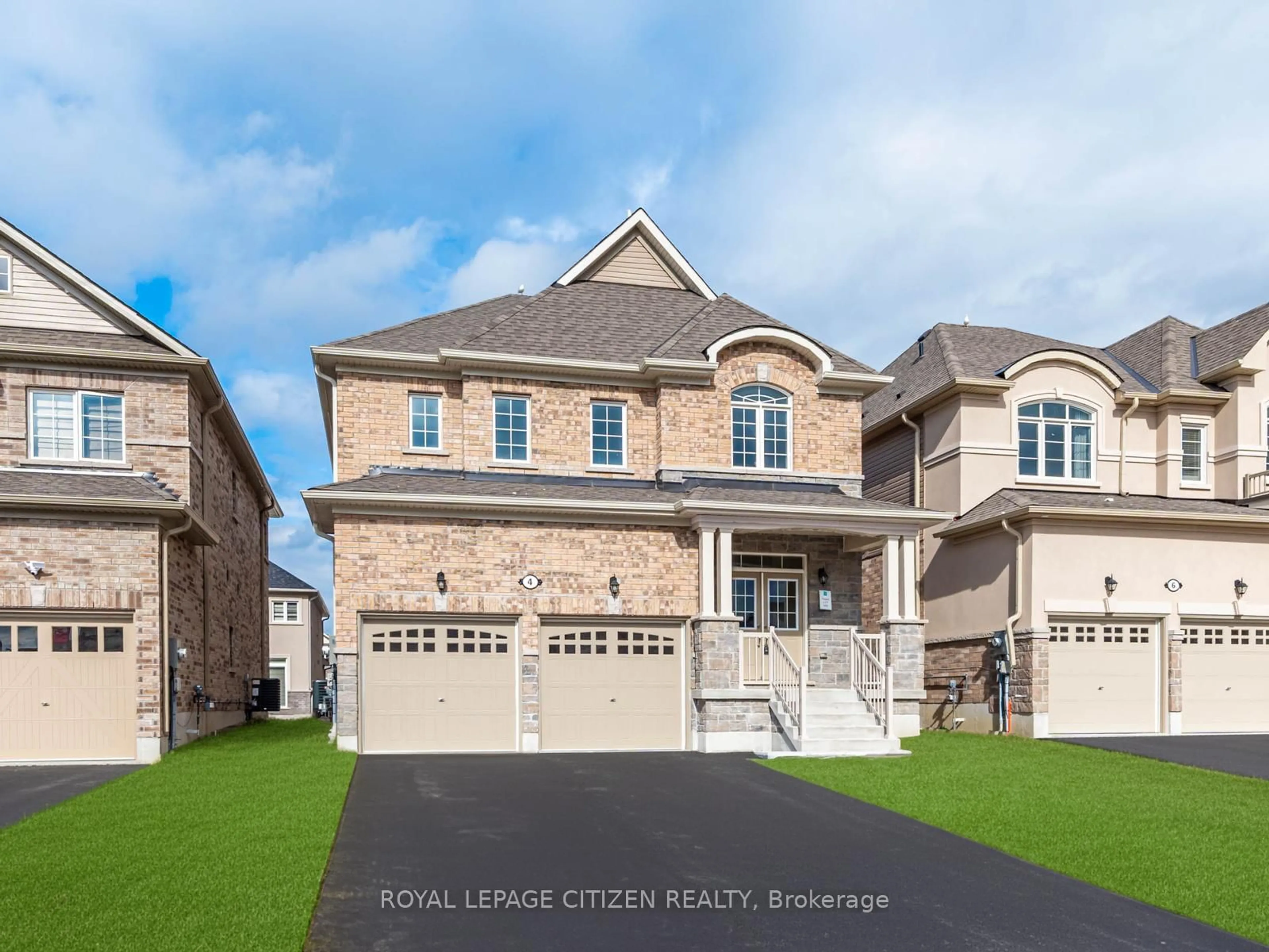 Home with brick exterior material, street for 4 Heather Fullerton Rd, Georgina Ontario L0E 1R0