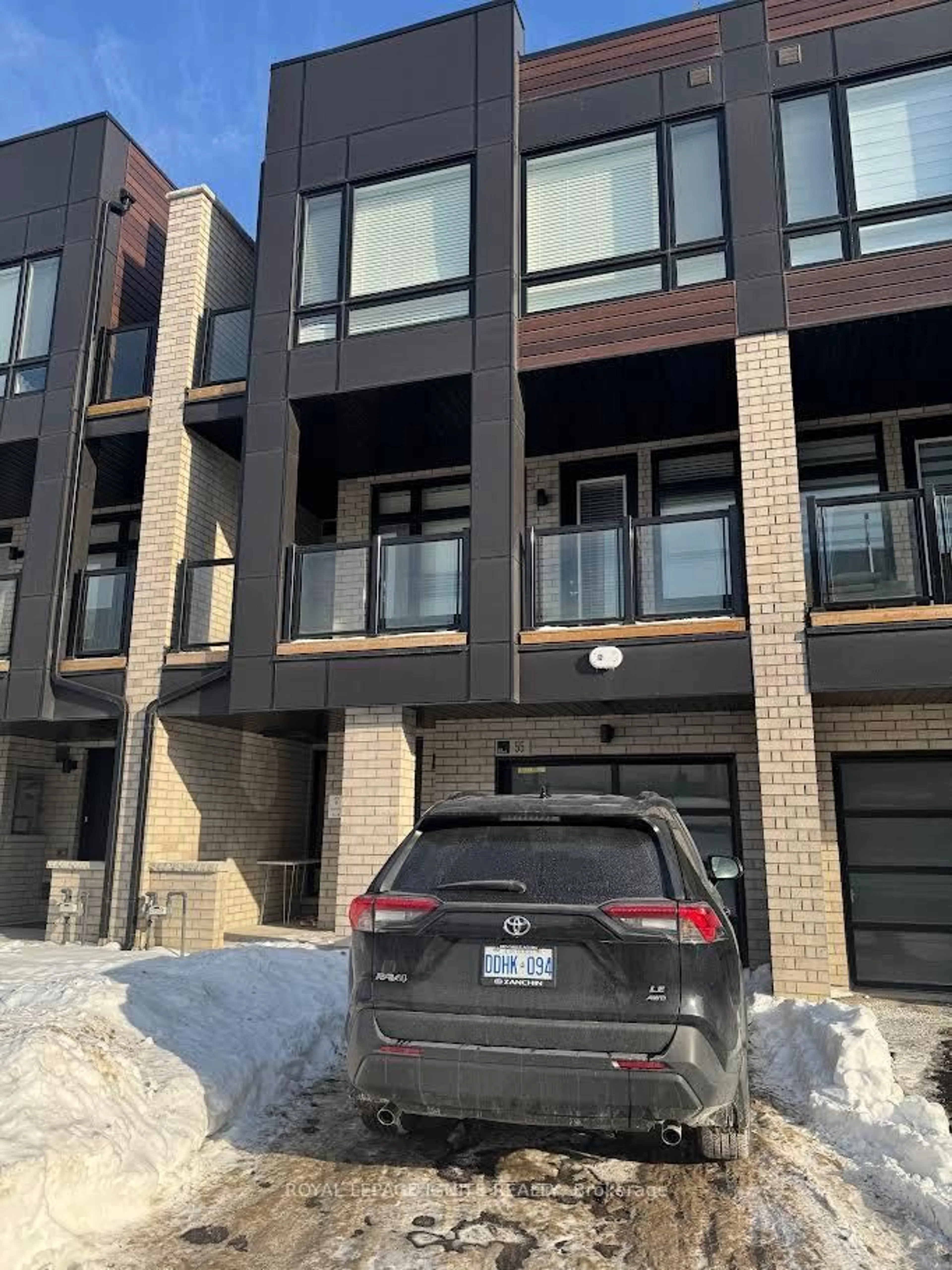 Home with brick exterior material, street for 55 Chiffon St, Vaughan Ontario L4L 0M6