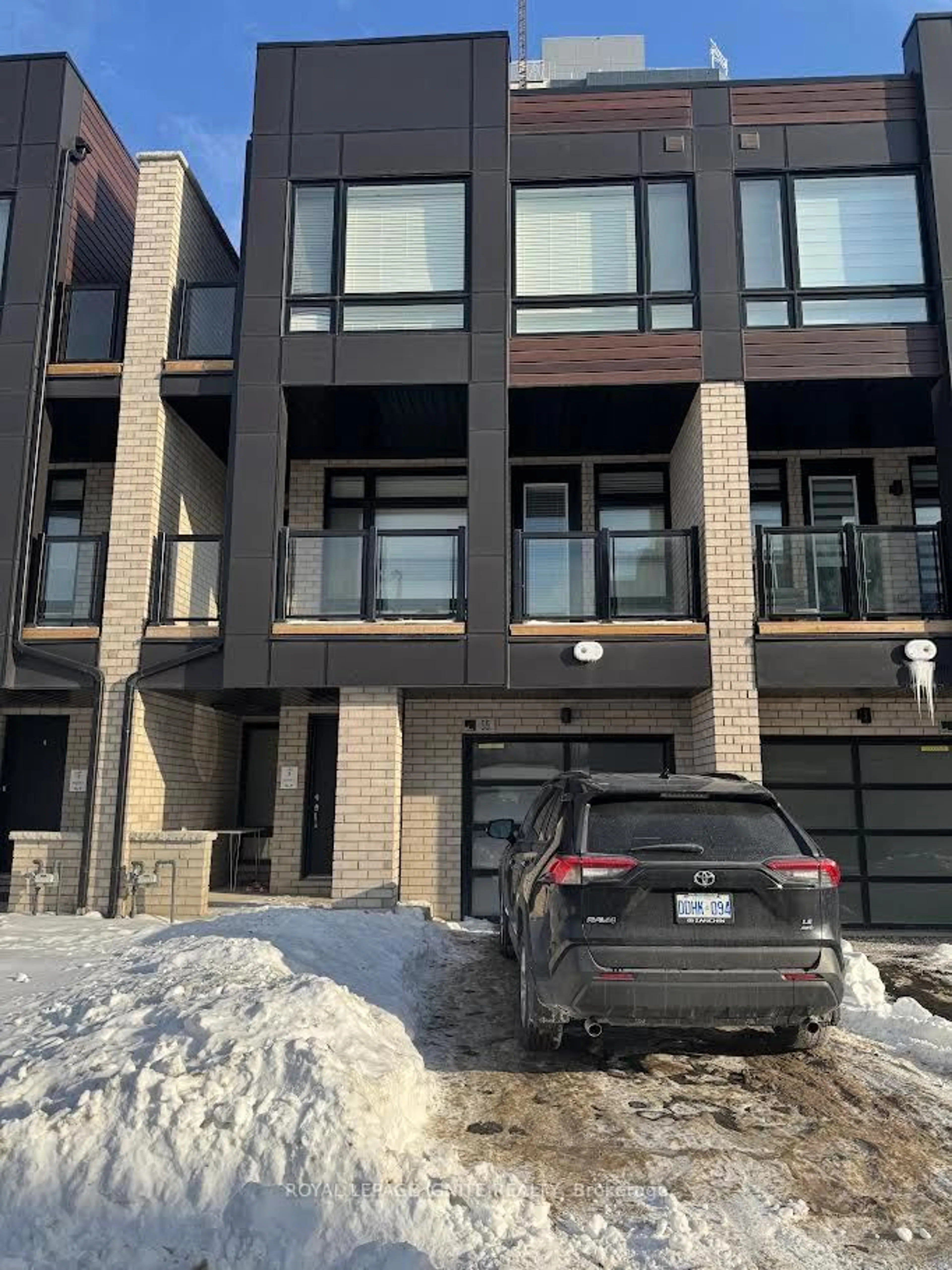 Home with brick exterior material, street for 55 Chiffon St, Vaughan Ontario L4L 0M6