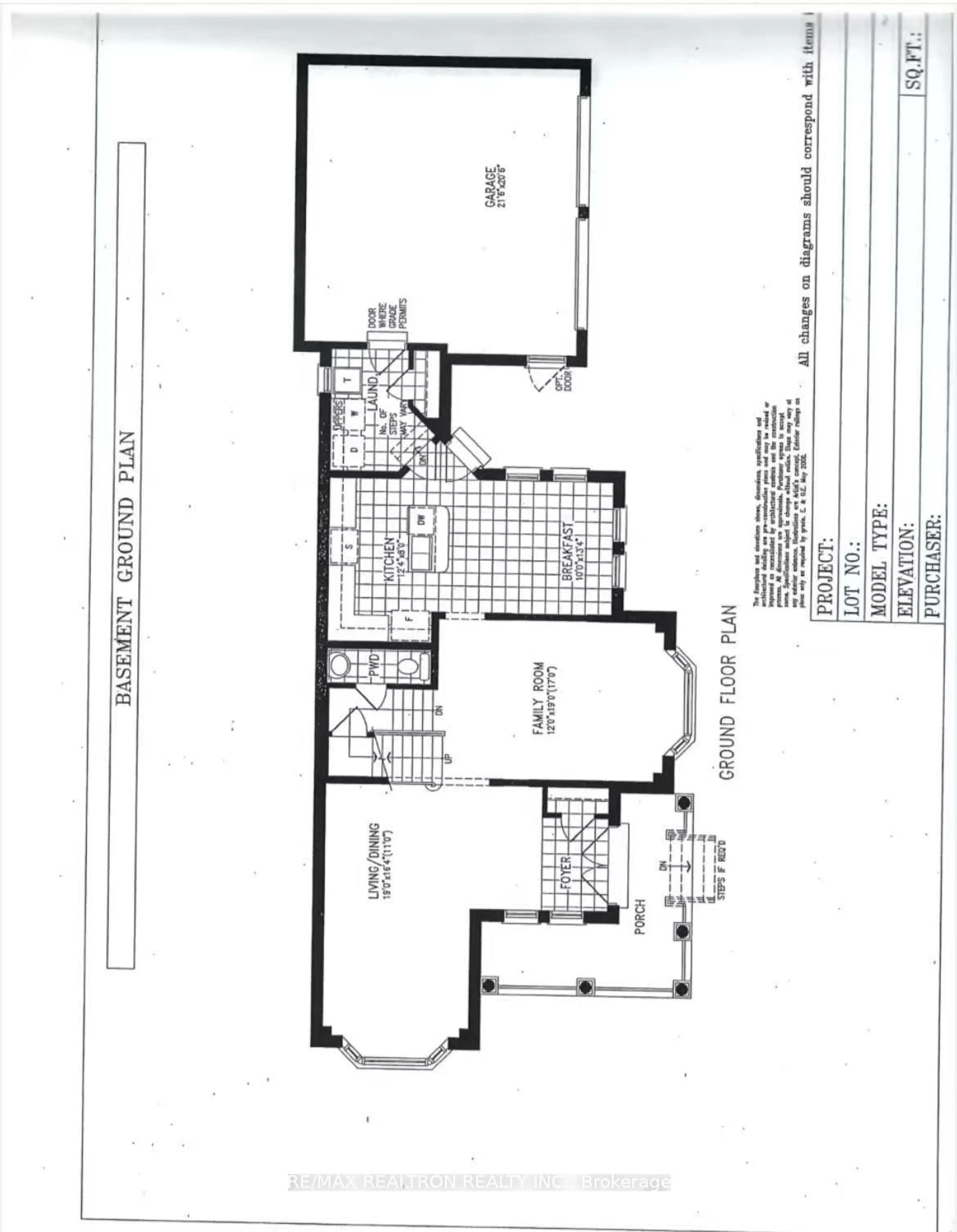 Floor plan for 285 West Lawn Cres, Whitchurch-Stouffville Ontario L4A 1X3
