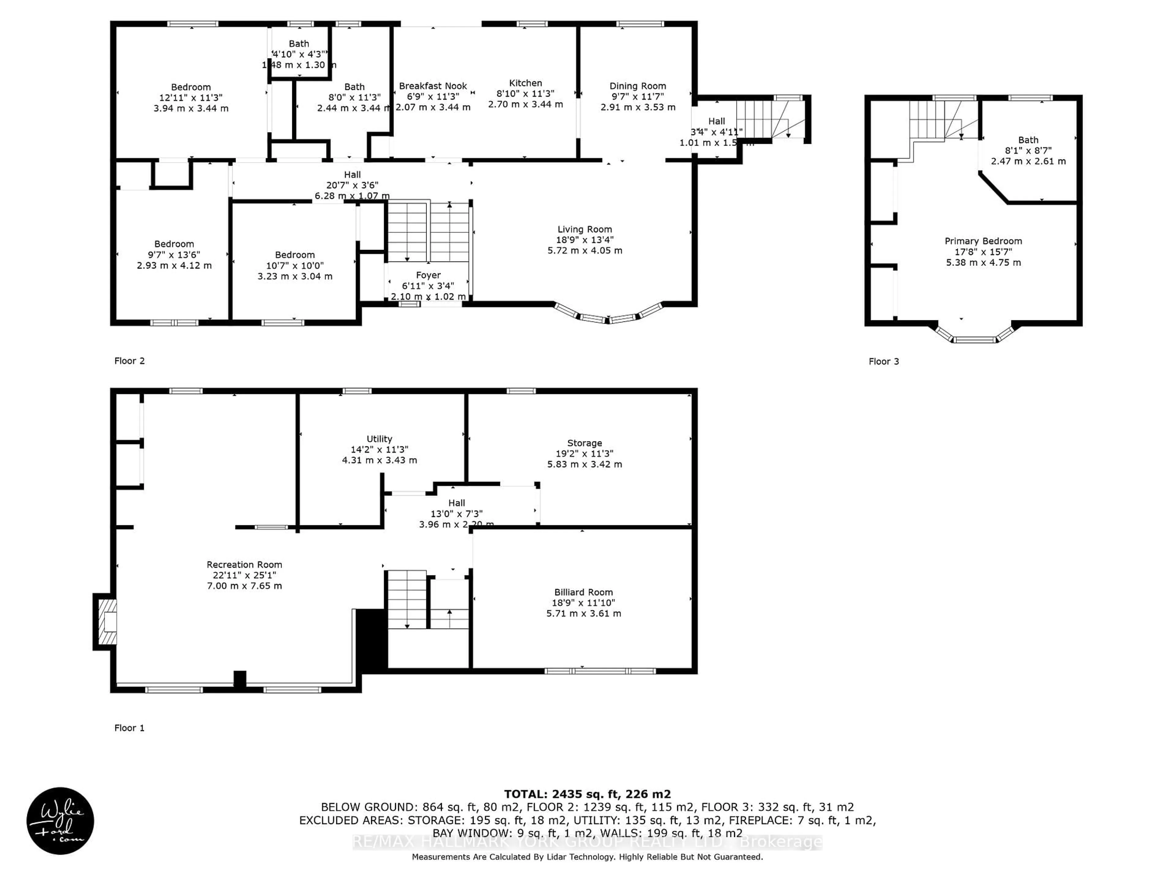 Floor plan for 14 Anchor Crt, East Gwillimbury Ontario L9N 1G1
