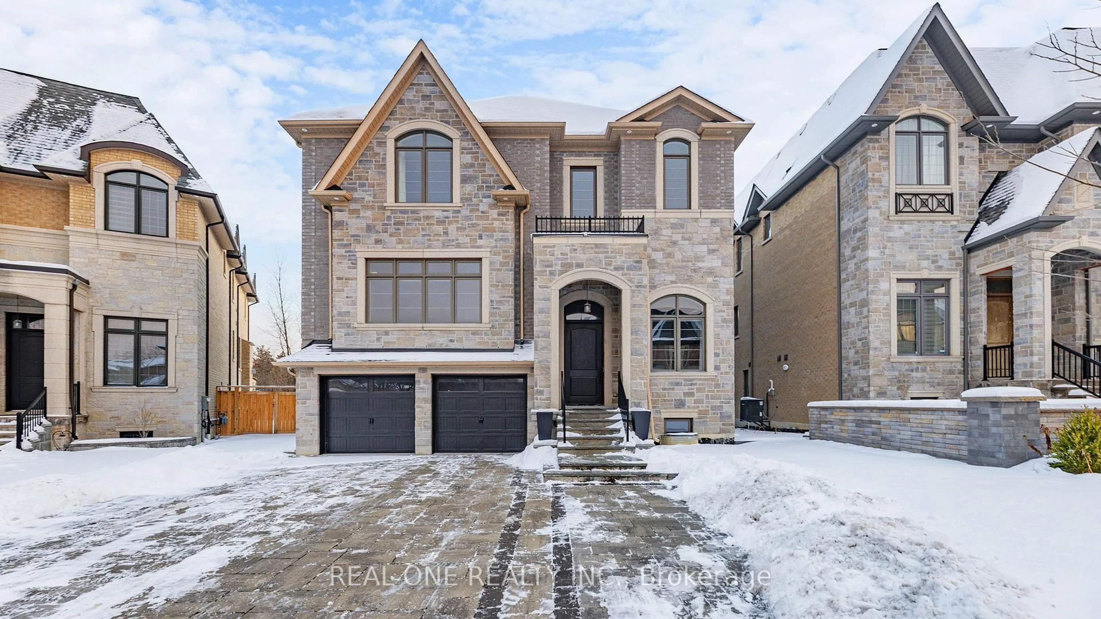 Home with brick exterior material, street for 91 Fitzgerald Ave, Markham Ontario L3R 1R5
