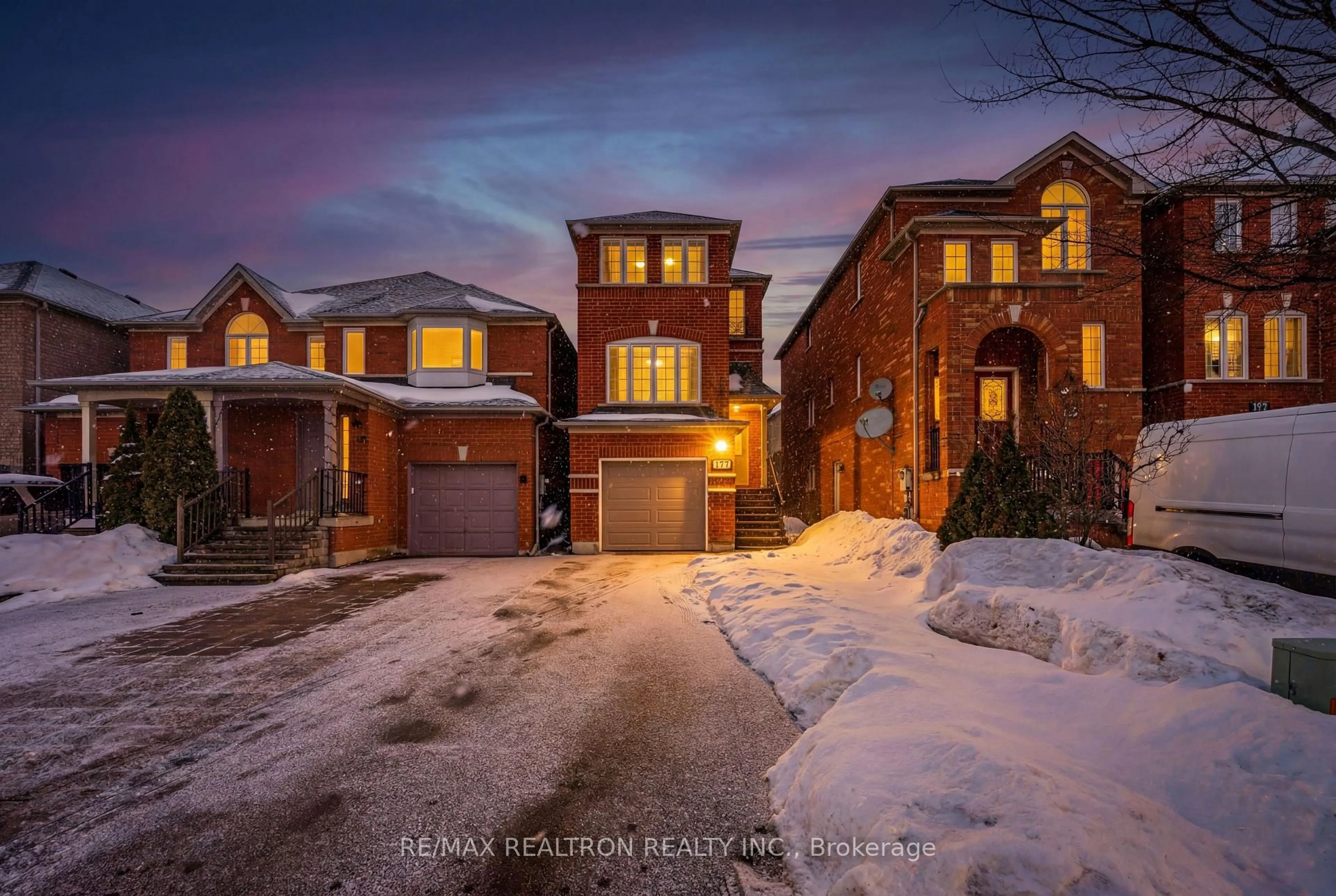 Home with brick exterior material, street for 177 Sassafras Circ, Vaughan Ontario L4J 8M6