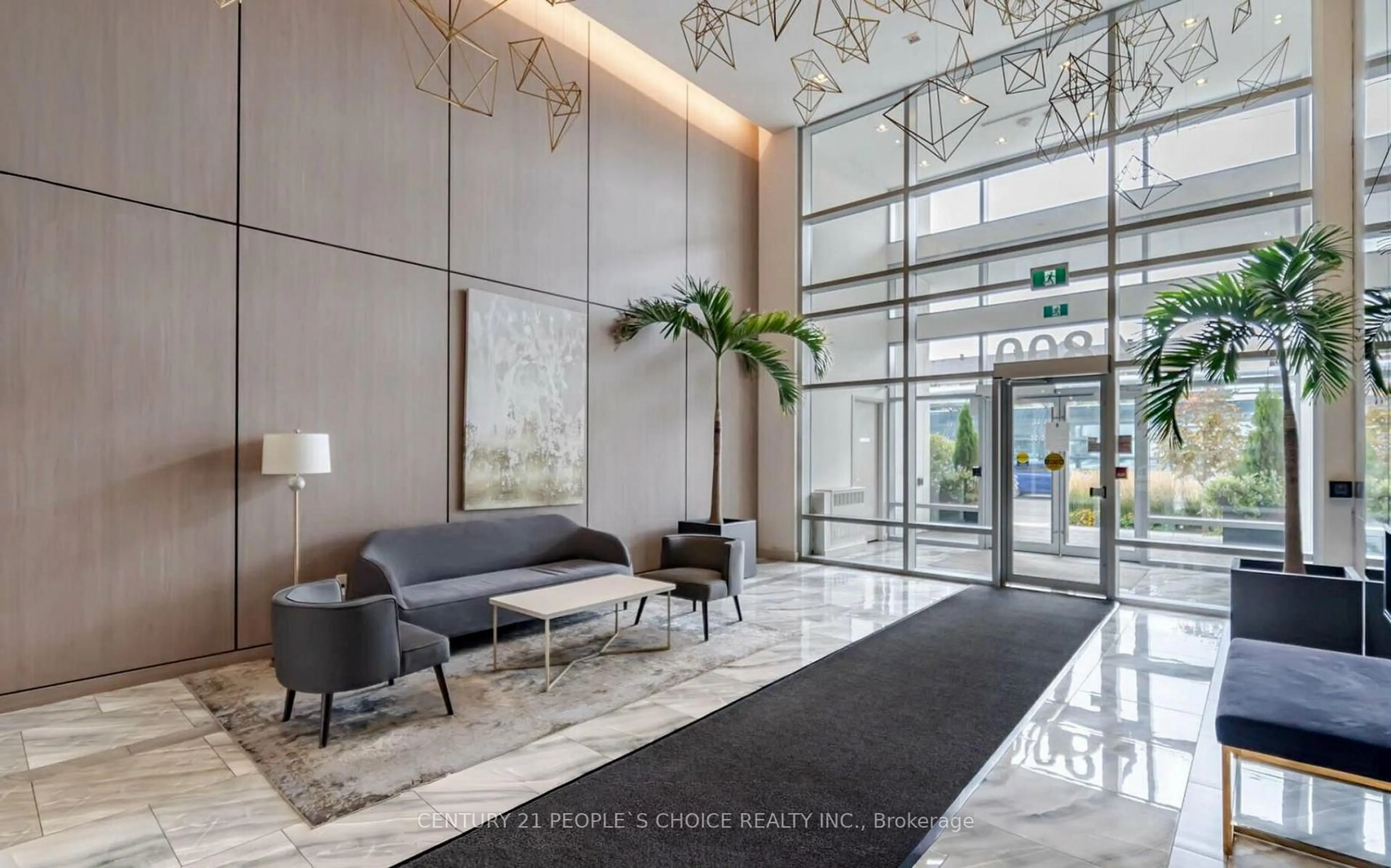 Lobby for 4800 Highway 7 Rd #110, Vaughan Ontario L4L 1H8