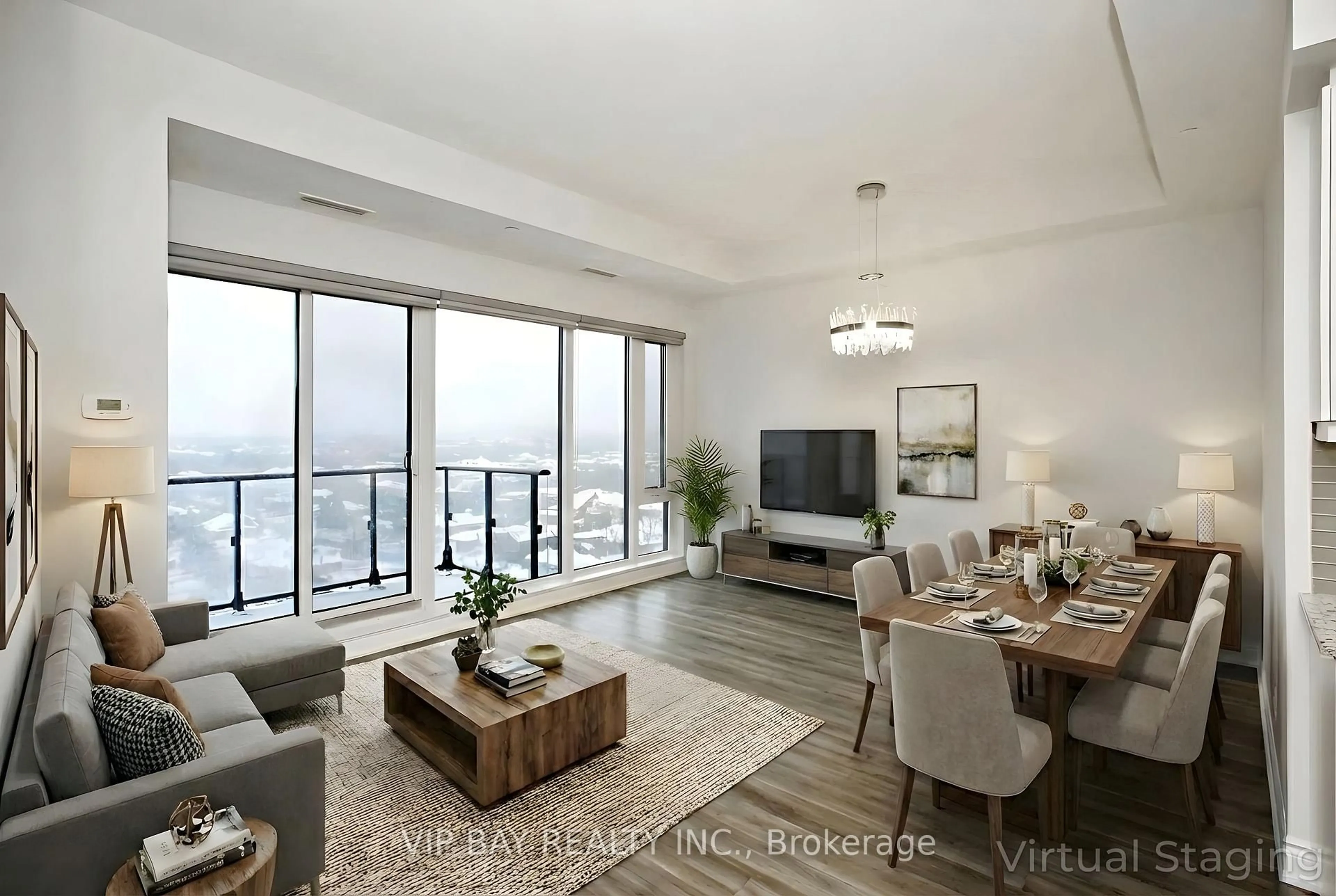 Living room with furniture, unknown for 9618 Yonge St #1608, Richmond Hill Ontario L4C 0X5