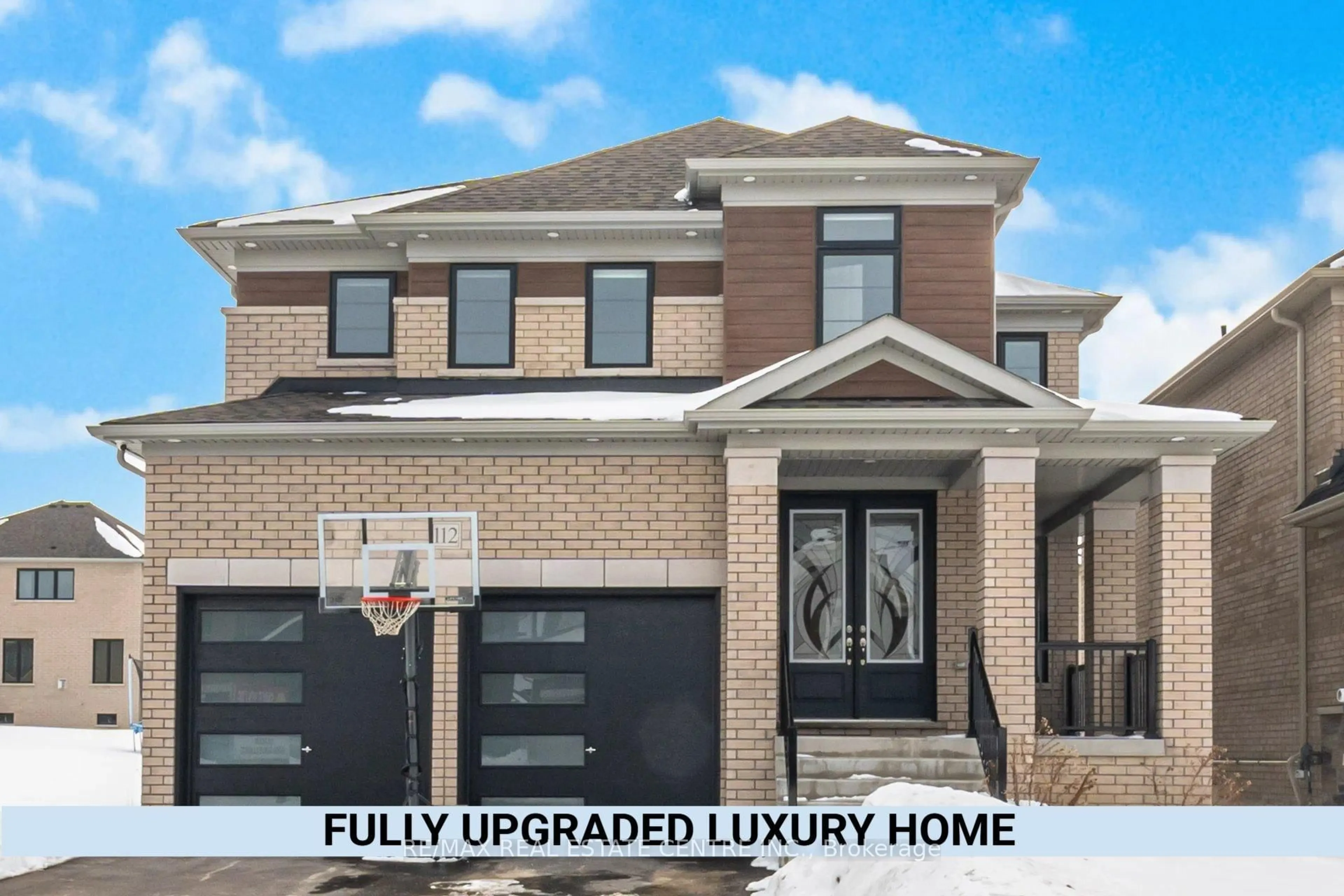 Home with brick exterior material, street for 112 Bluebird Blvd, Adjala-Tosorontio Ontario L0G 1W0