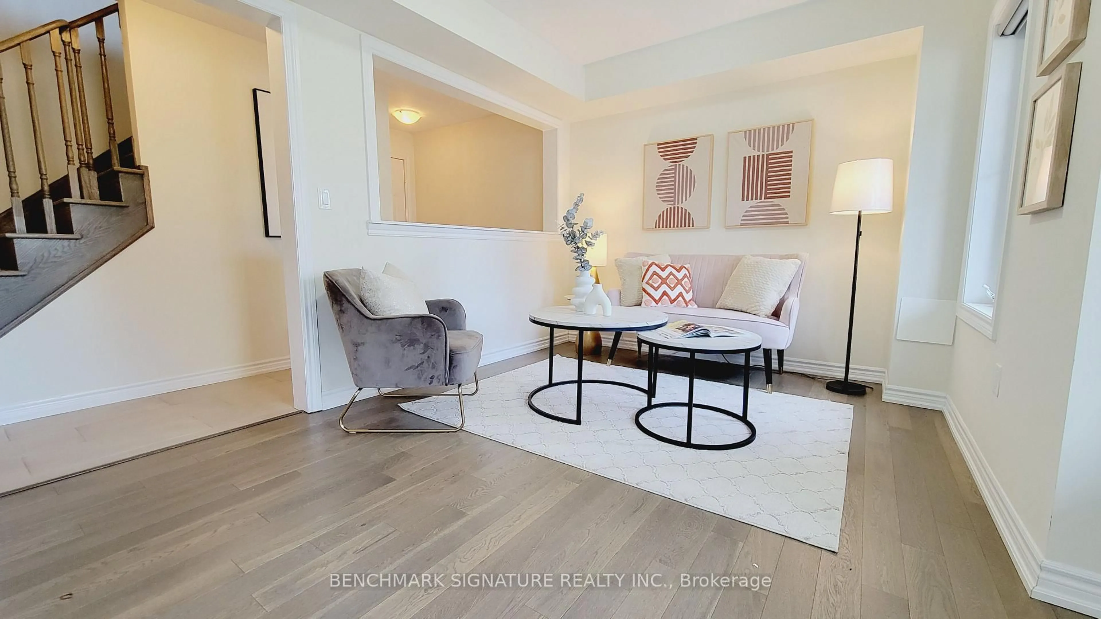 Living room with furniture, unknown for 29 George Peach Ave, Markham Ontario L6C 0Z2