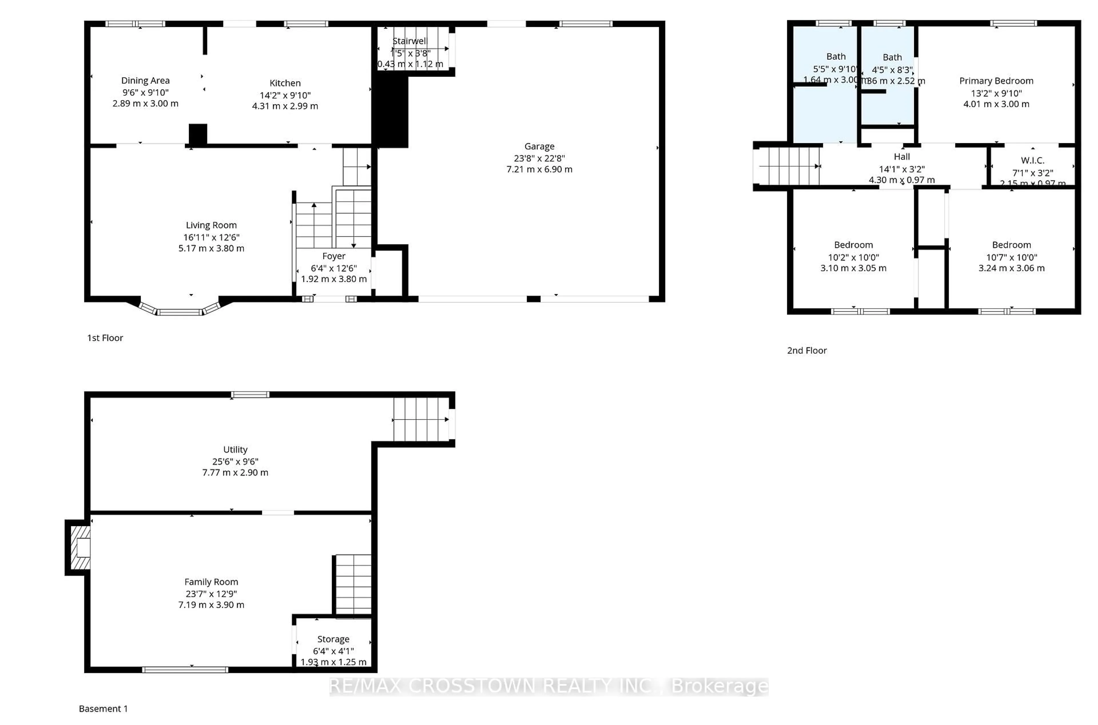 Floor plan for 169 Oriole Dr, East Gwillimbury Ontario L9N 1G9
