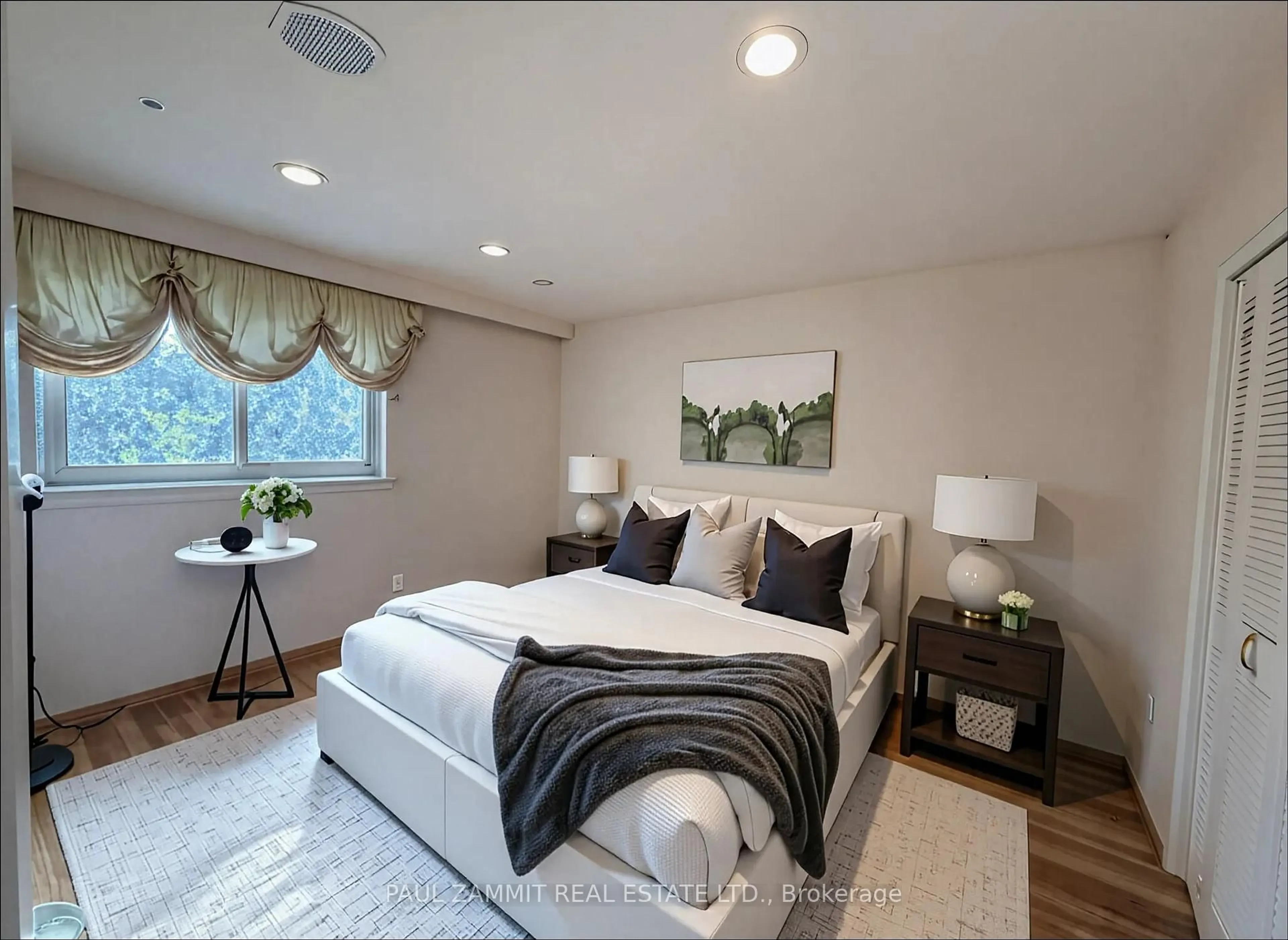 Bedroom with bed, unknown for 114 Babcombe Dr, Markham Ontario L3T 1N1