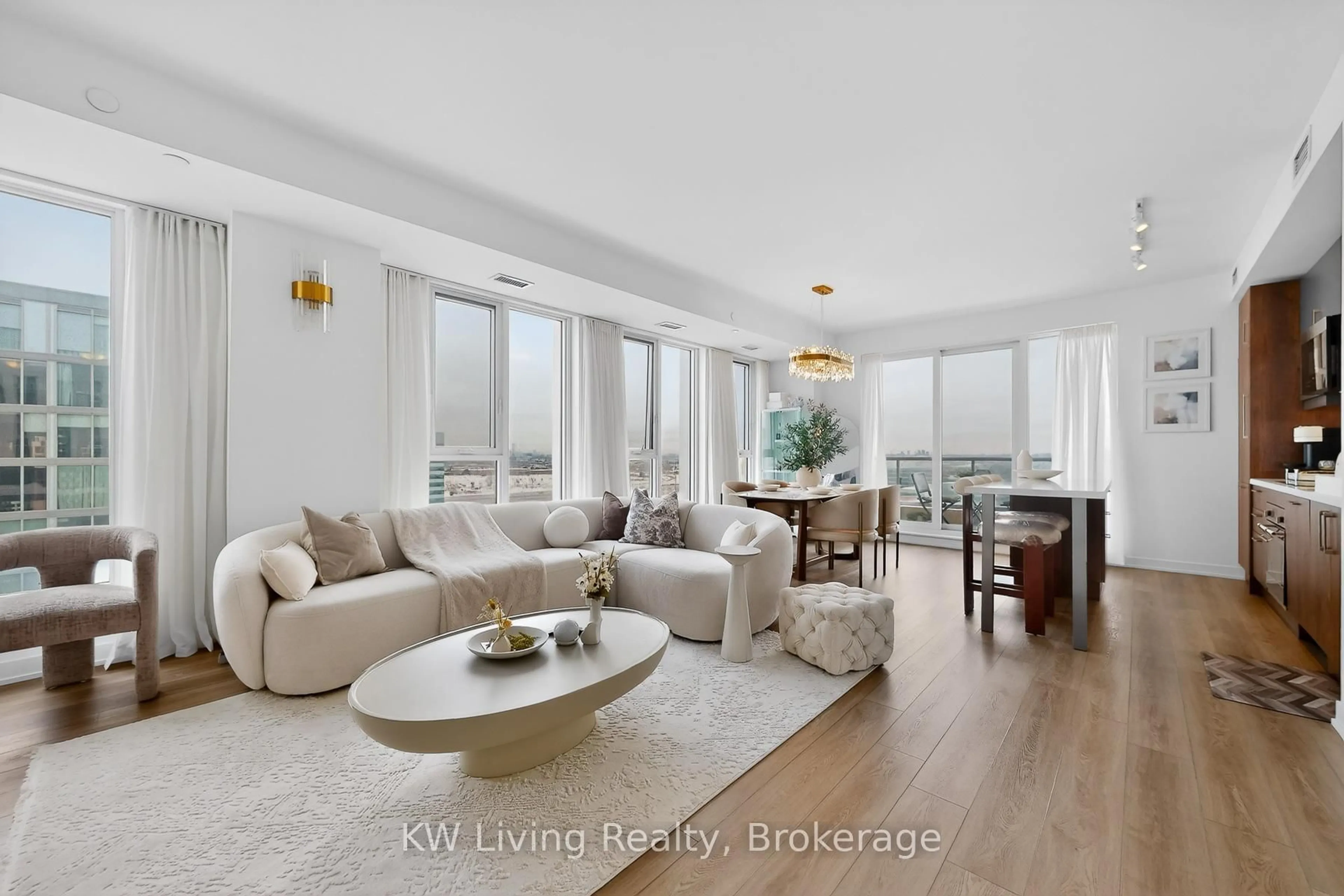 Living room with furniture, unknown for 8119 Birchmount Rd #1606, Markham Ontario L6G 0H6