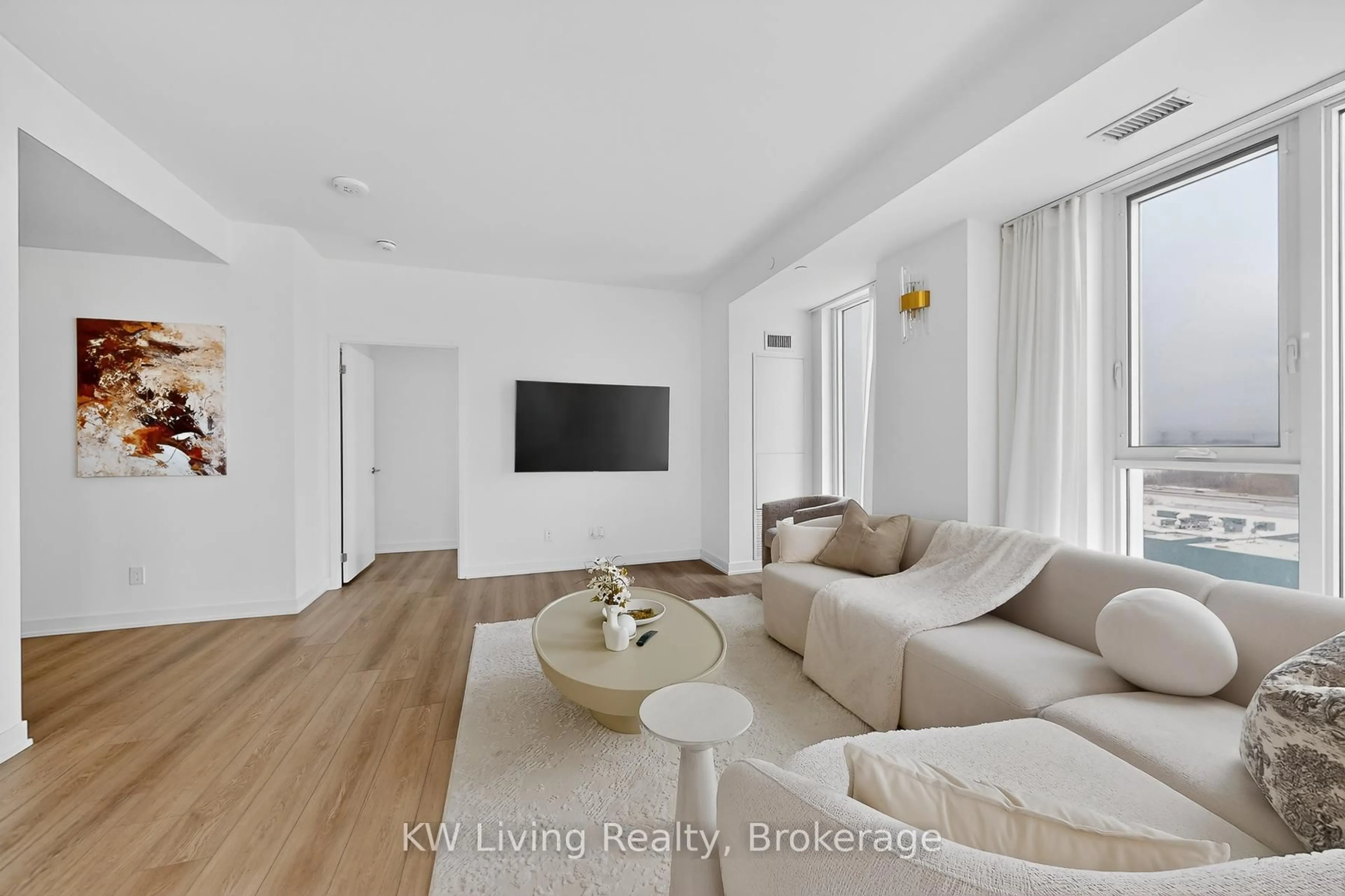 Living room with furniture, unknown for 8119 Birchmount Rd #1606, Markham Ontario L6G 0H6