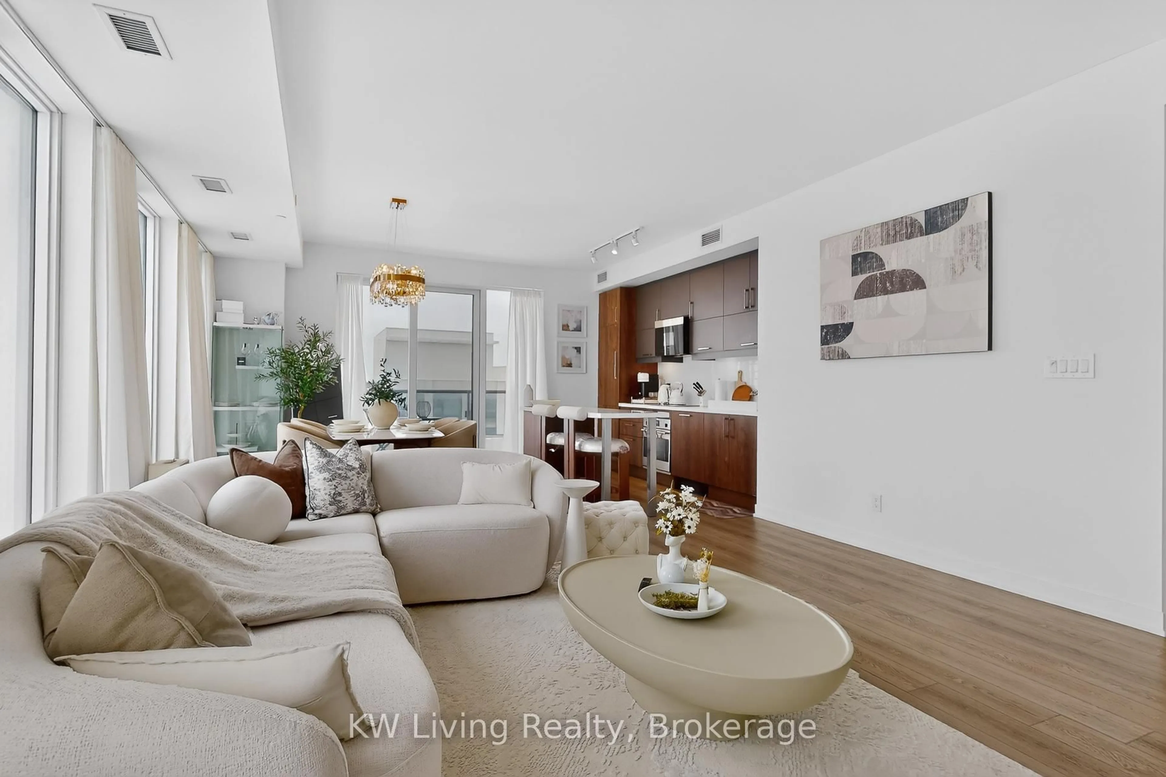 Living room with furniture, unknown for 8119 Birchmount Rd #1606, Markham Ontario L6G 0H6