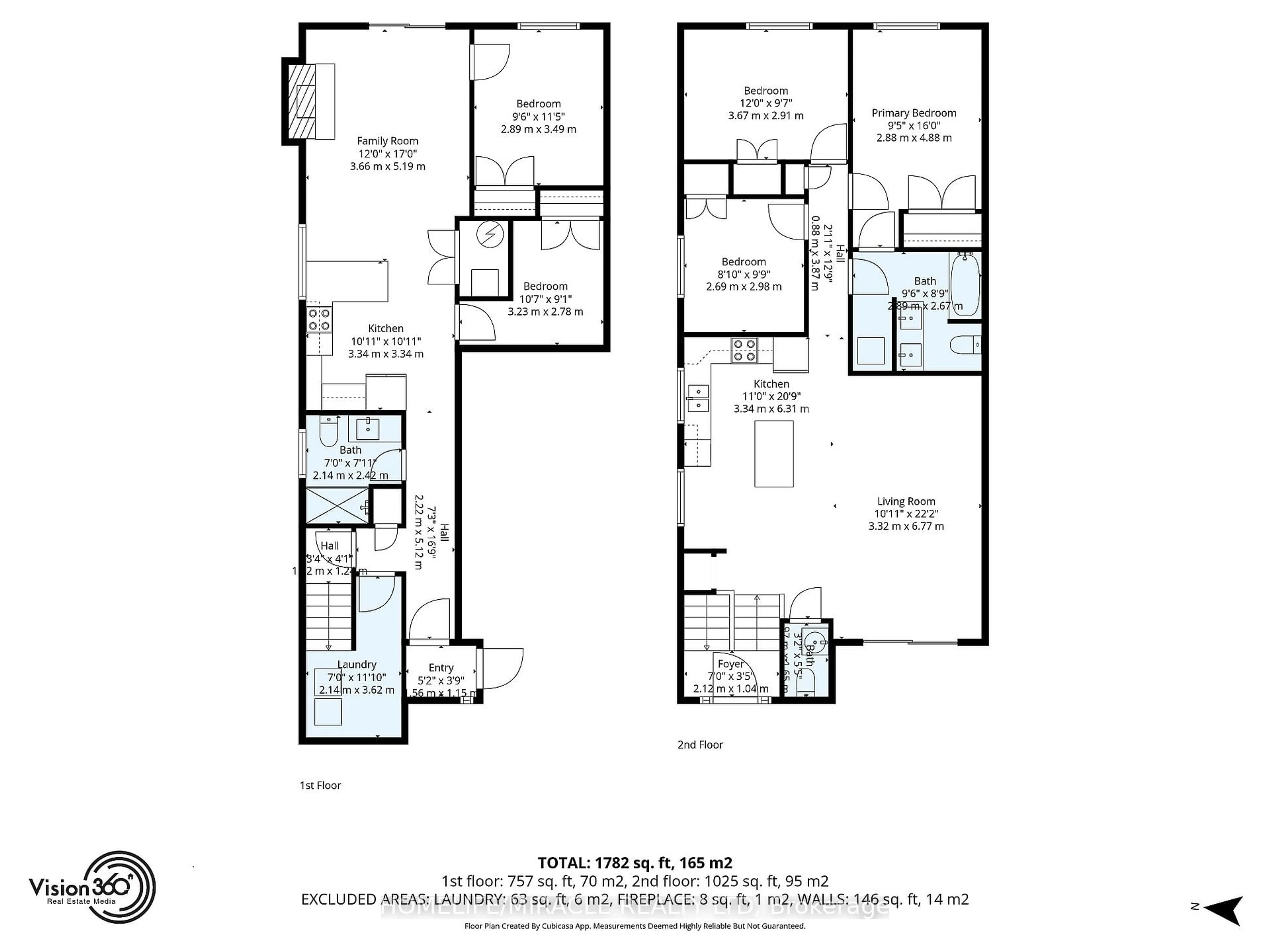 Floor plan for 3 Agincourt Rd, Vaughan Ontario L4L 2Z7