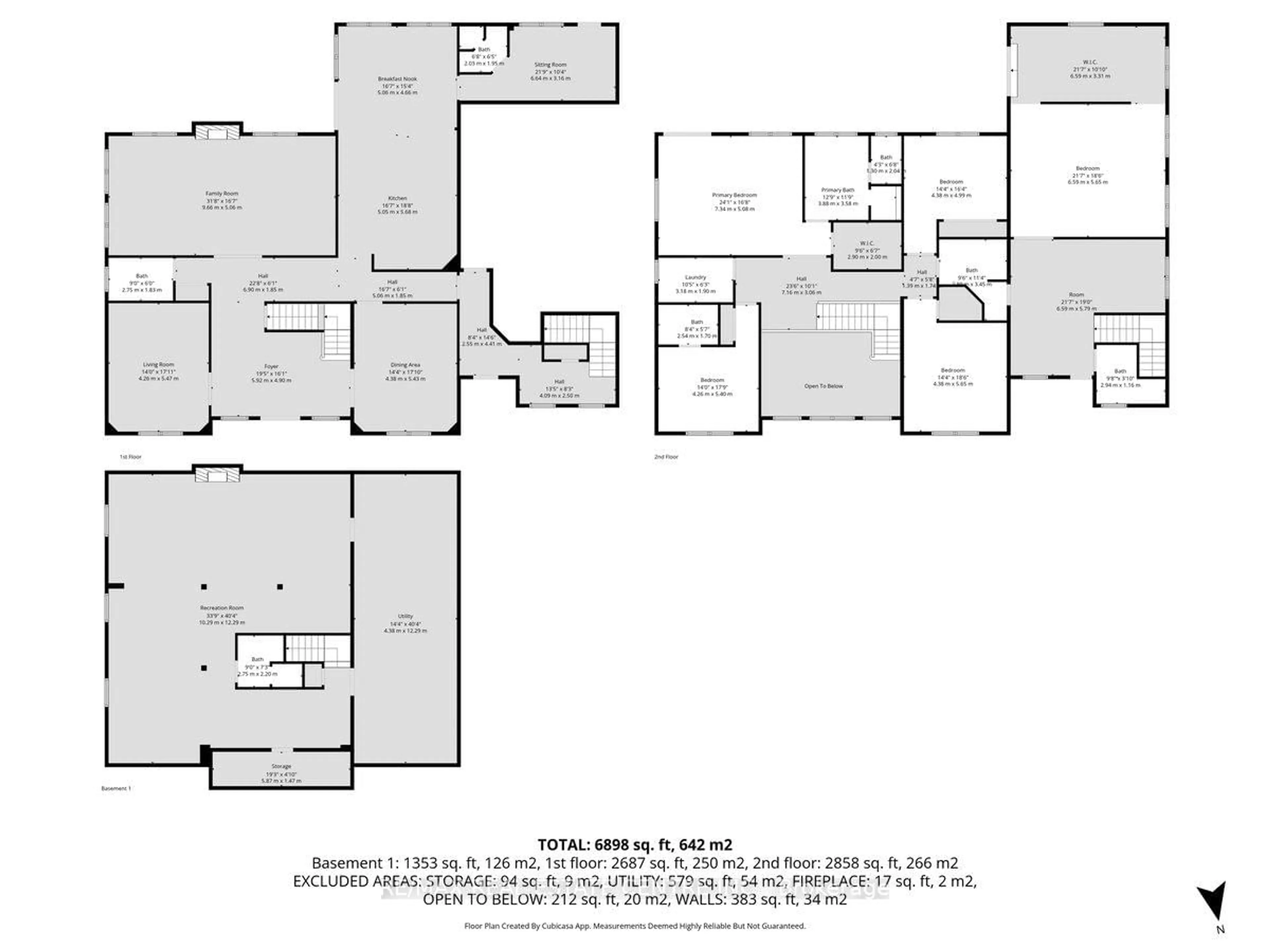 Floor plan for 65 Kingswood Dr, King Ontario L7B 1K8