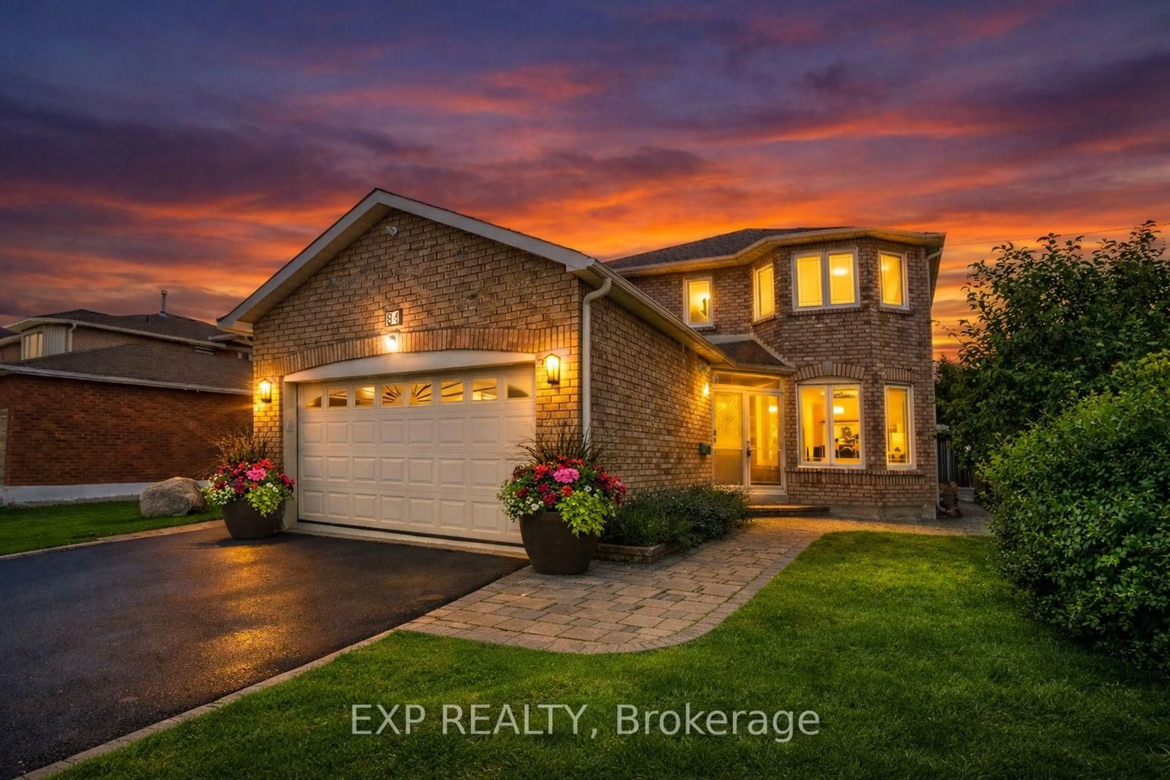 Home with brick exterior material, street for 84 Lagani Ave, Richmond Hill Ontario L4B 3C6