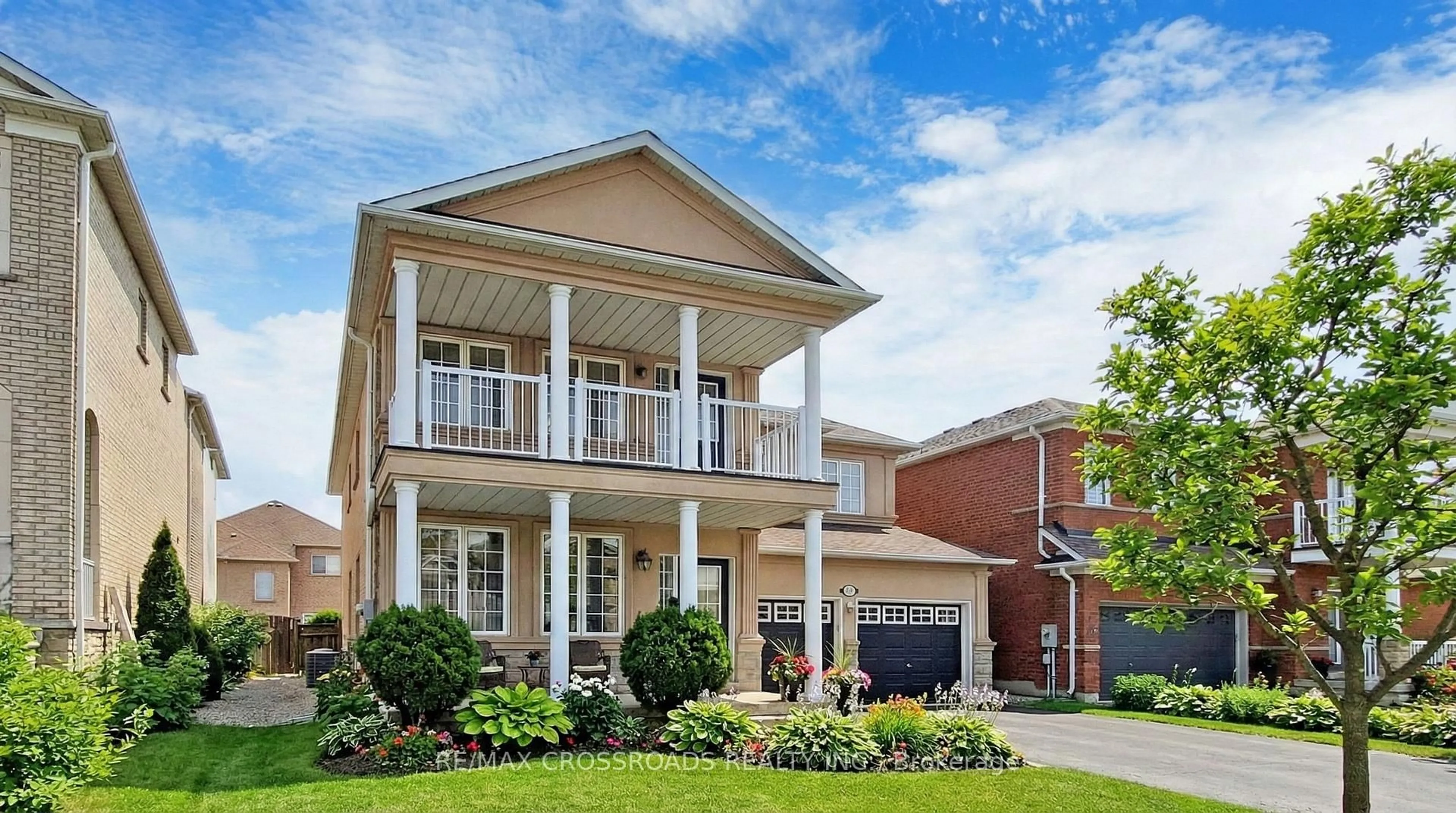 Home with brick exterior material, street for 122 Destino Cres, Vaughan Ontario L4H 3E2