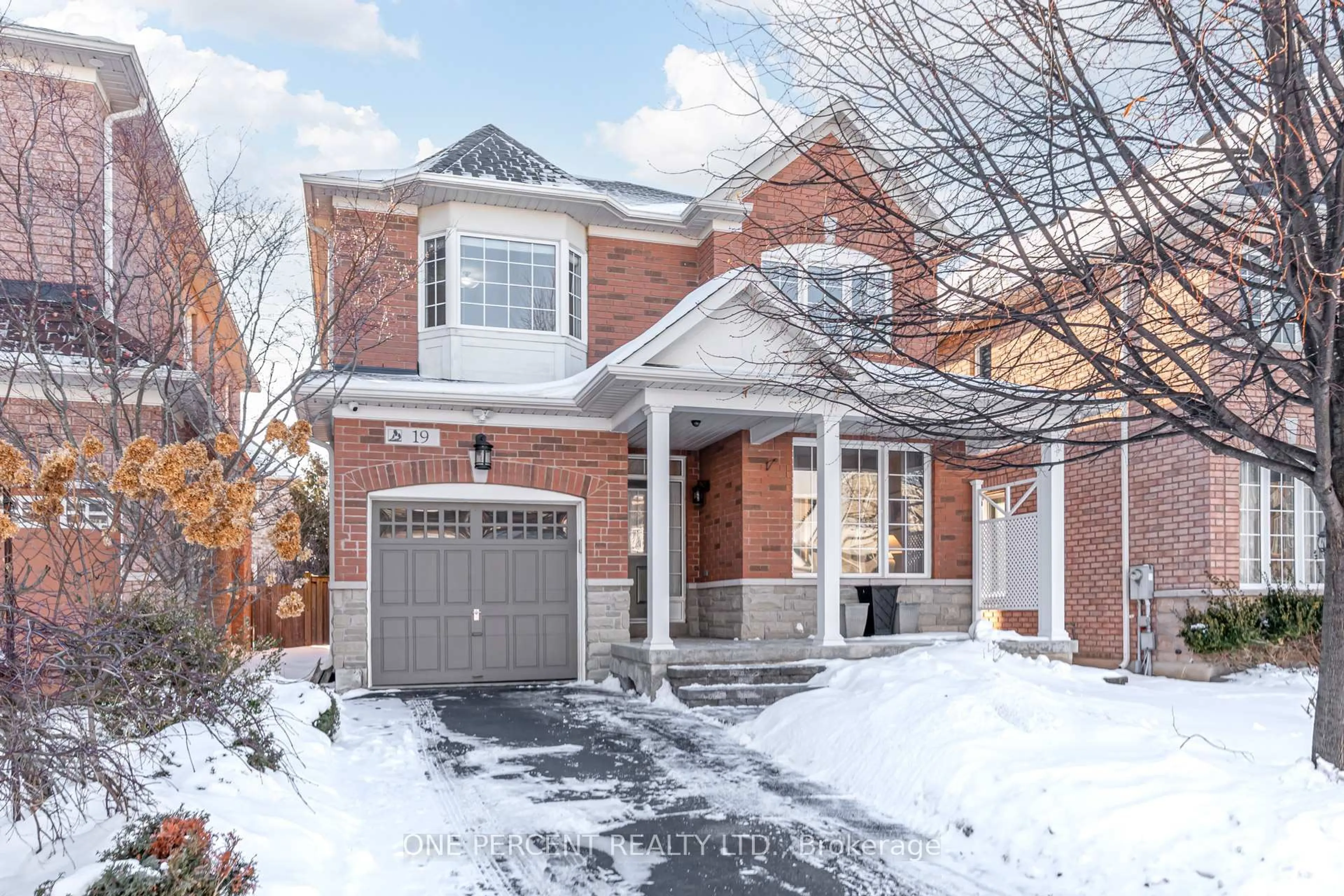 Home with brick exterior material, street for 19 Lundy Dr, Markham Ontario L6B 0G1