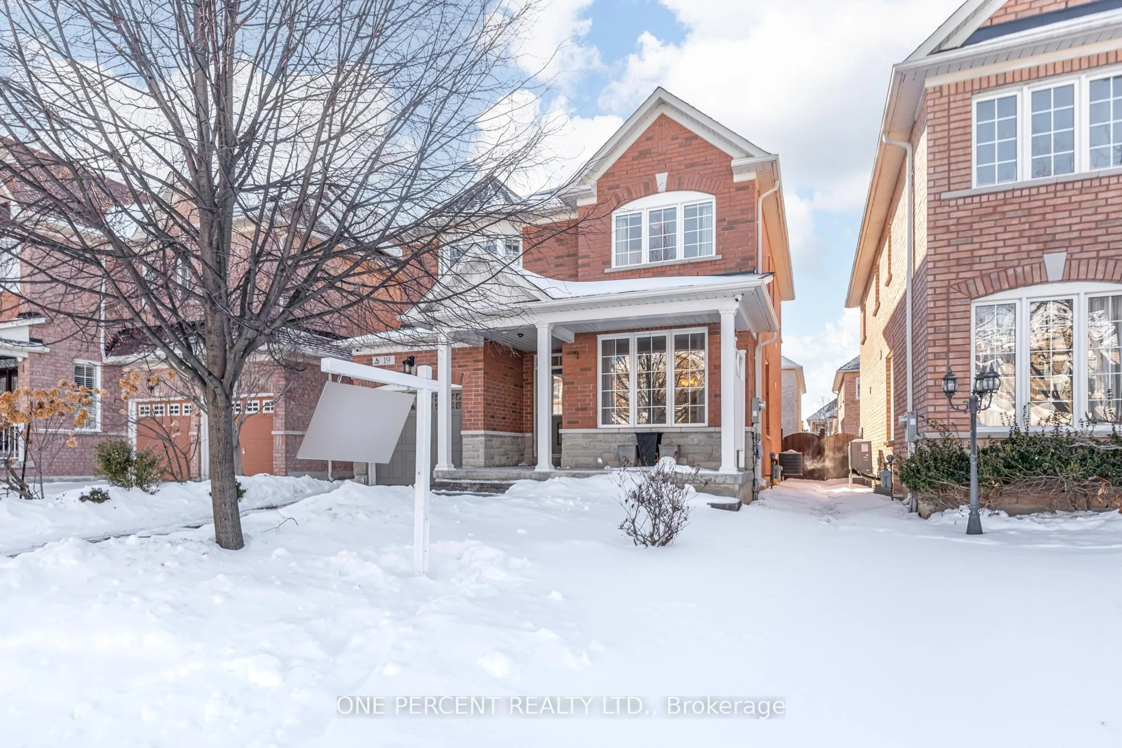 Home with brick exterior material, street for 19 Lundy Dr, Markham Ontario L6B 0G1
