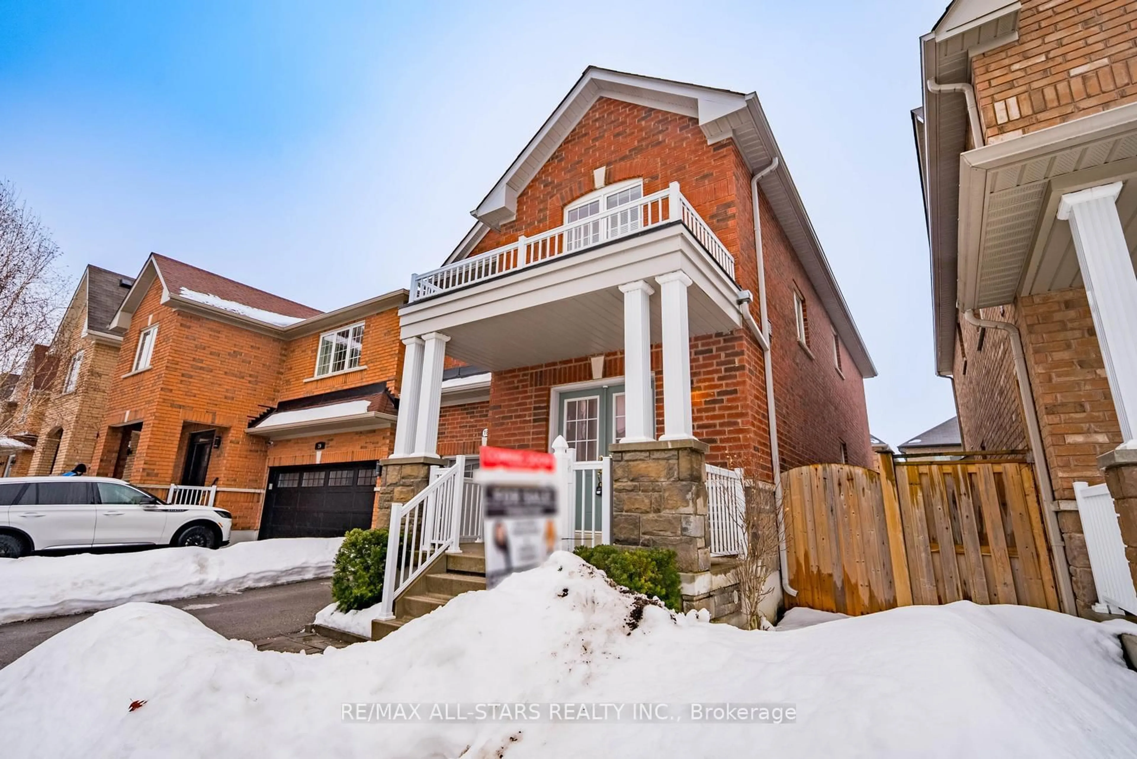 Home with brick exterior material, street for 18 Jonas Millway, Whitchurch-Stouffville Ontario L4A 0M4