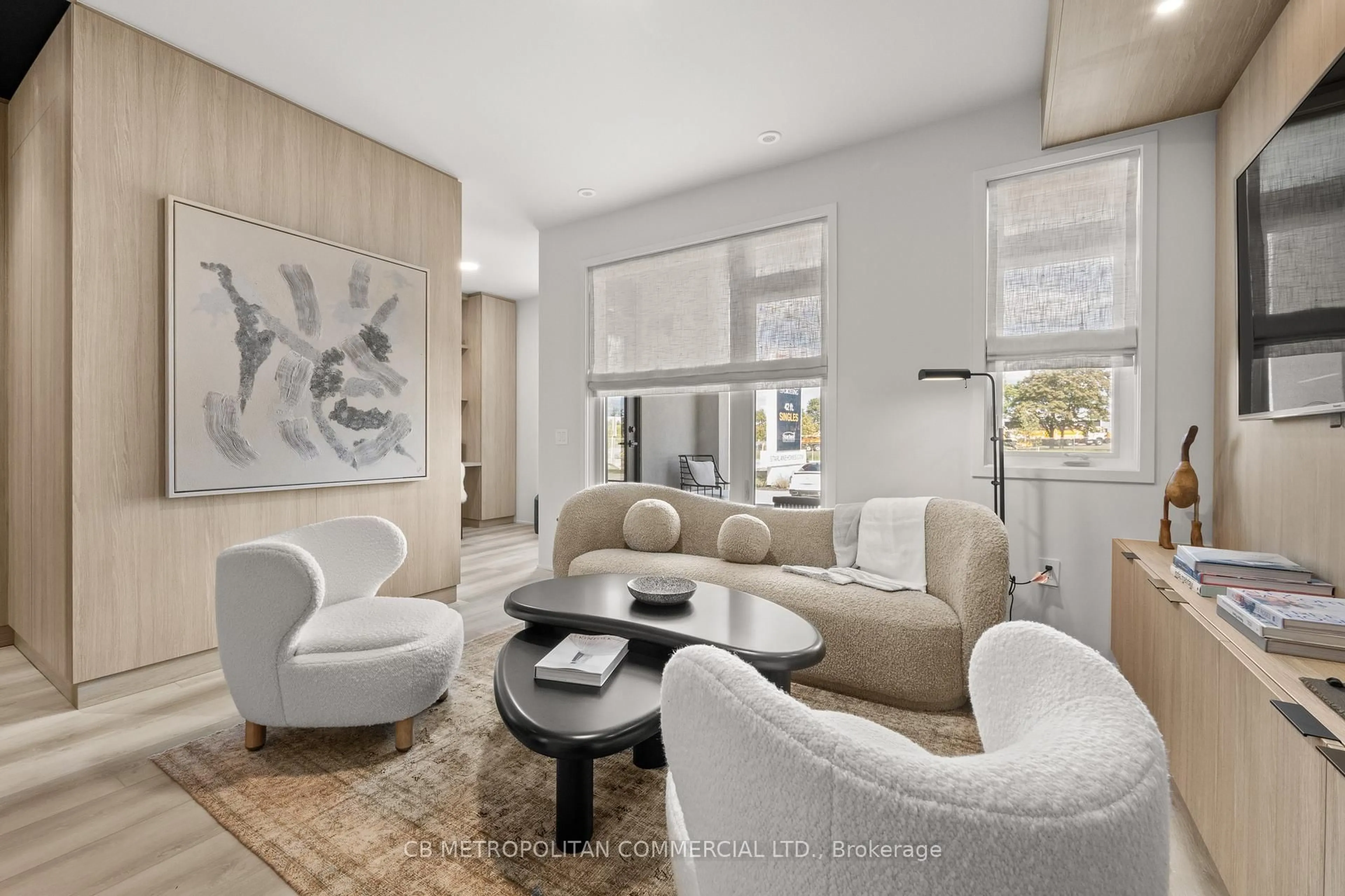 Living room with furniture, unknown for 37 Charleston Way #53, Markham Ontario L6C 1M8