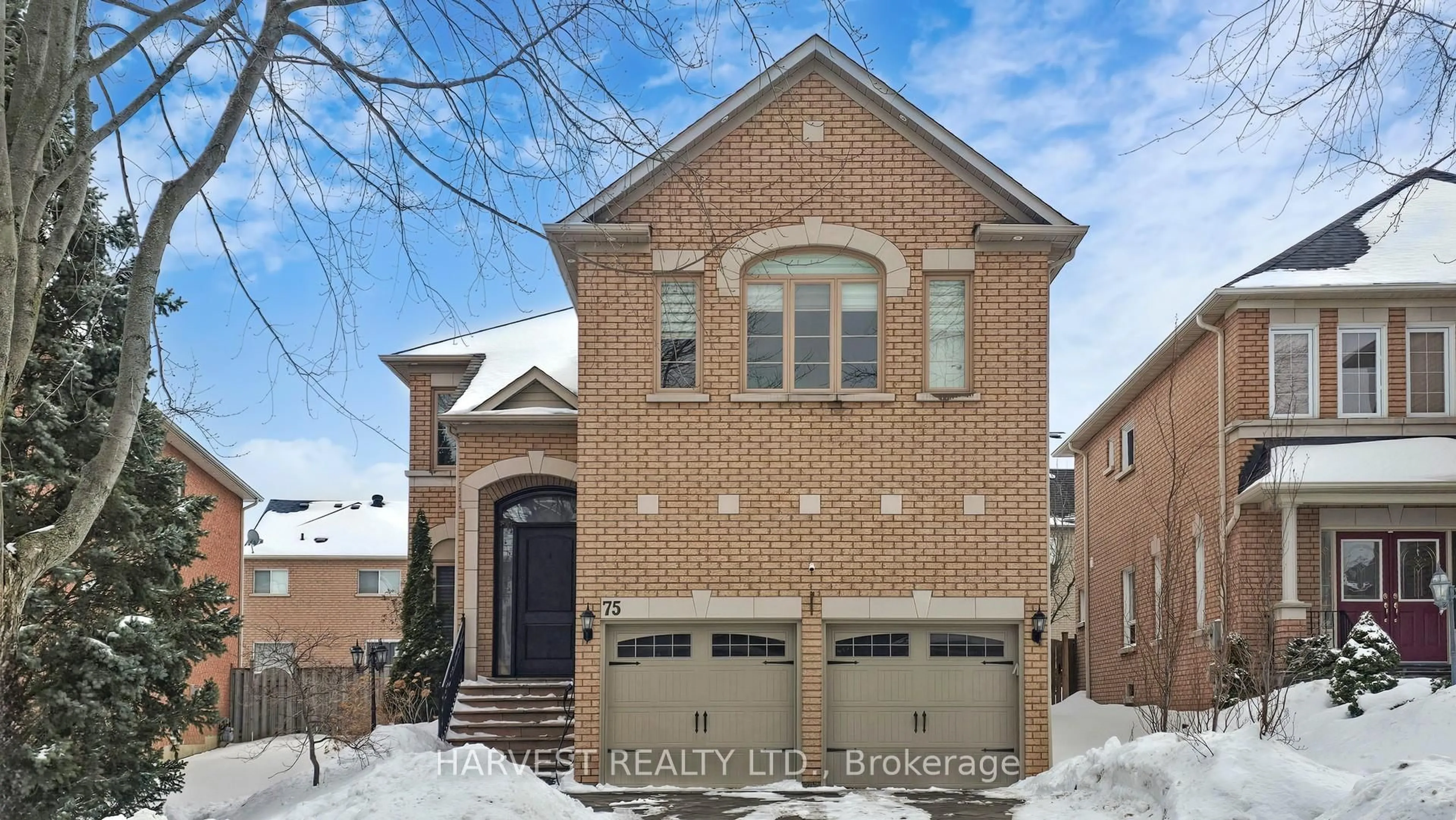 Home with brick exterior material, street for 75 Futura Ave, Richmond Hill Ontario L4S 1T2