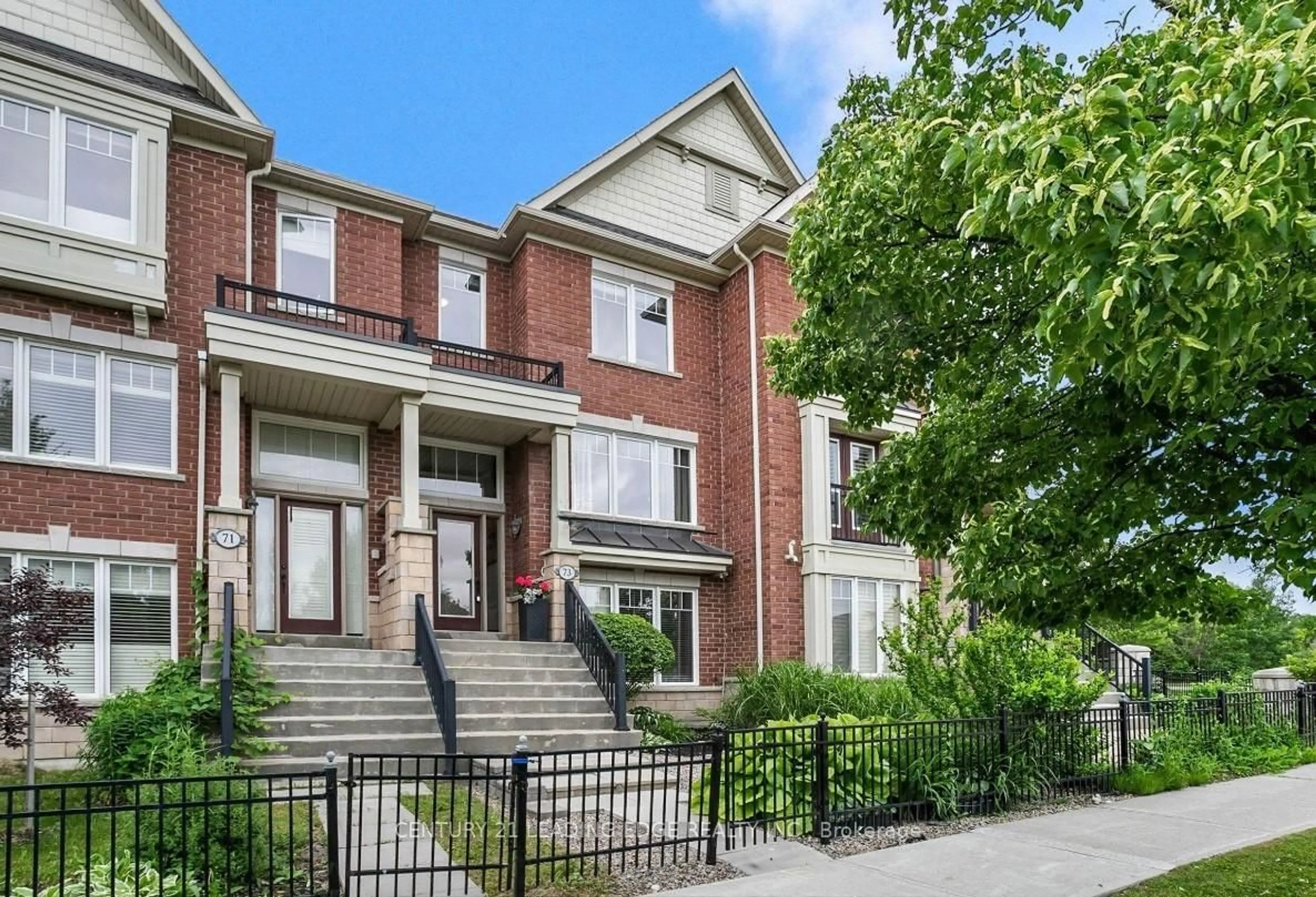 Home with brick exterior material, street for 73 Baker Hill Blvd, Whitchurch-Stouffville Ontario L4A 0T8