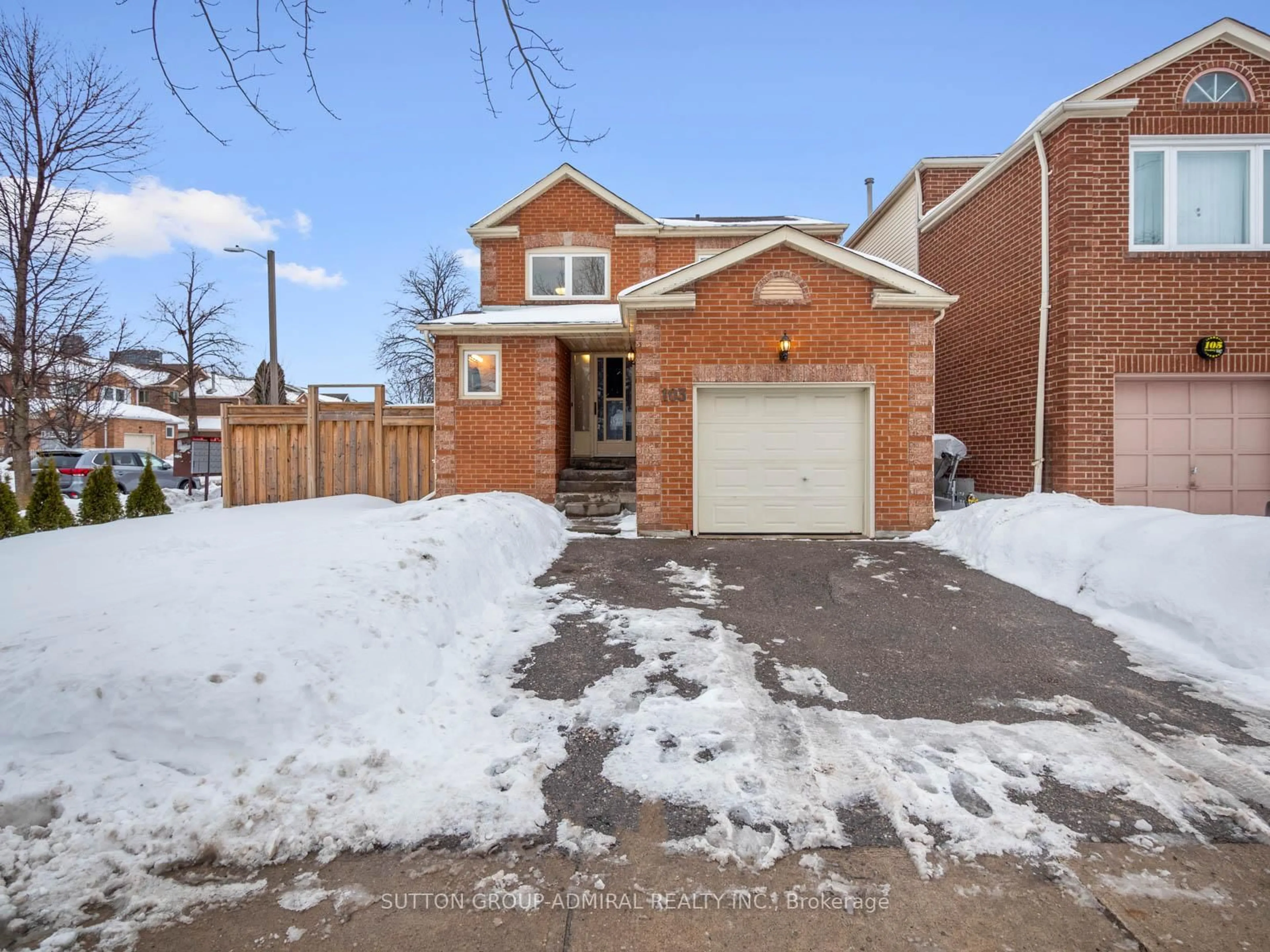 Home with brick exterior material, street for 103 Winding Lane, Vaughan Ontario L4J 5J1