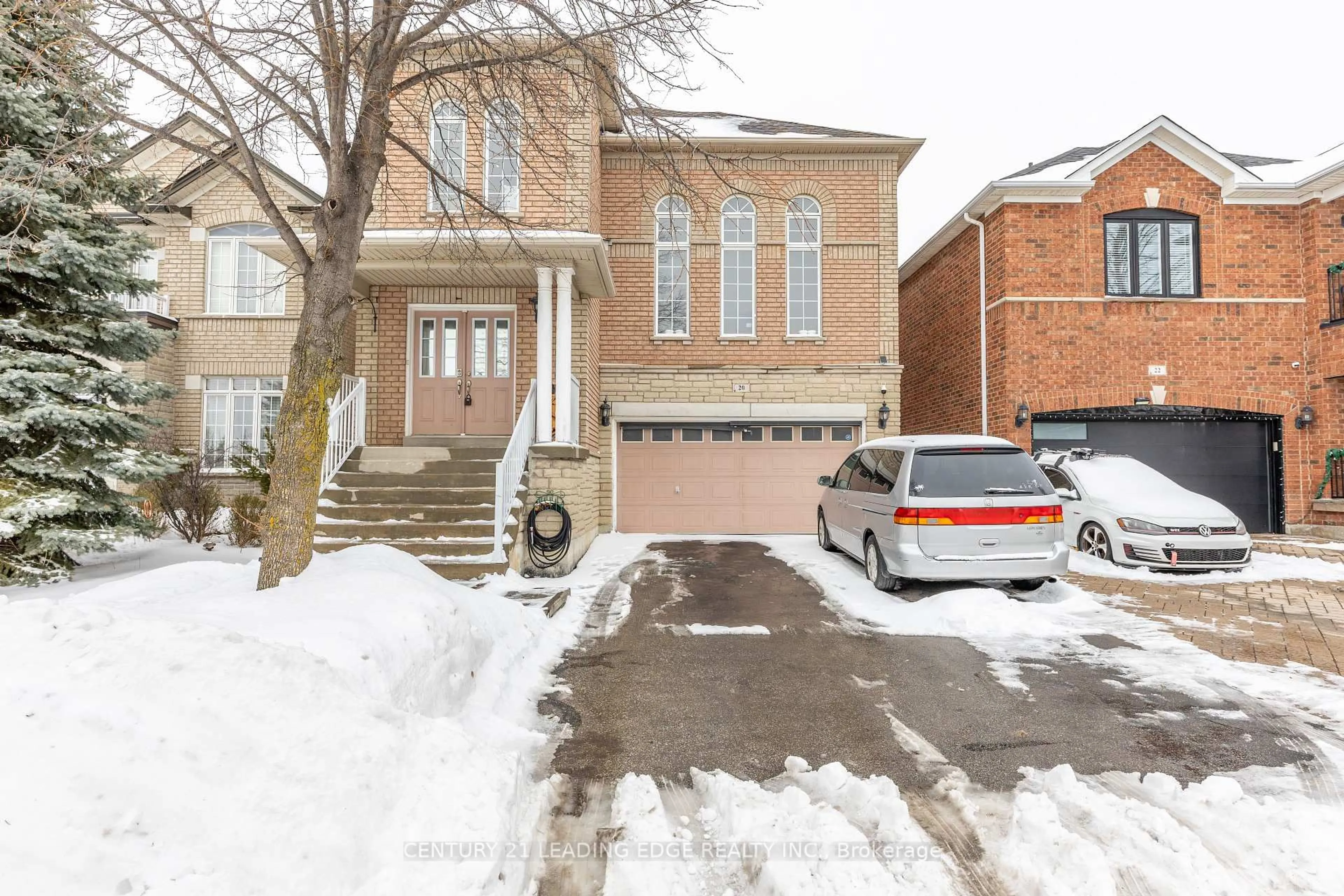Home with brick exterior material, street for 20 Bucksaw Dr, Vaughan Ontario L4H 2H6