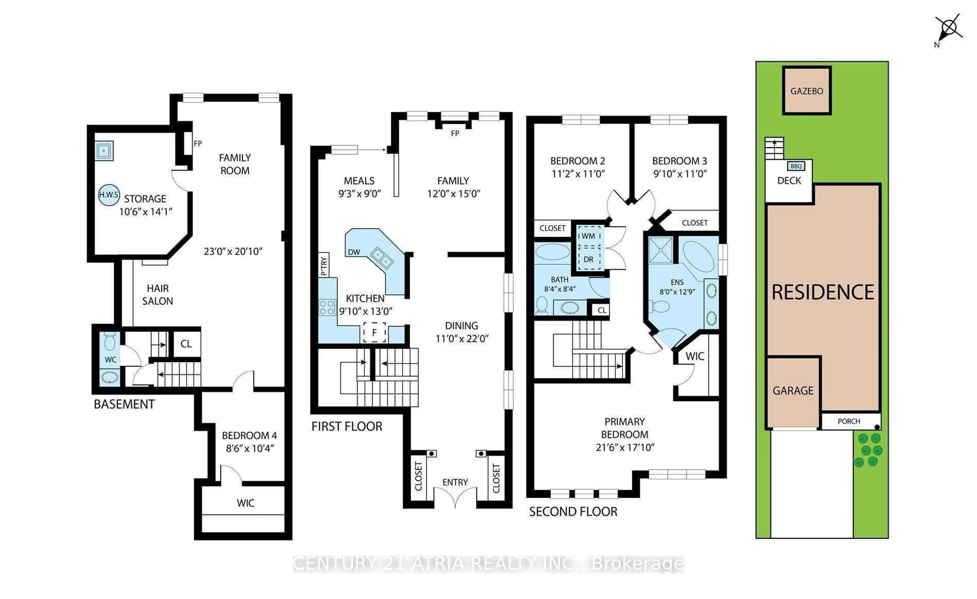 Floor plan for 33 Eddington Pl, Vaughan Ontario L6A 3P7