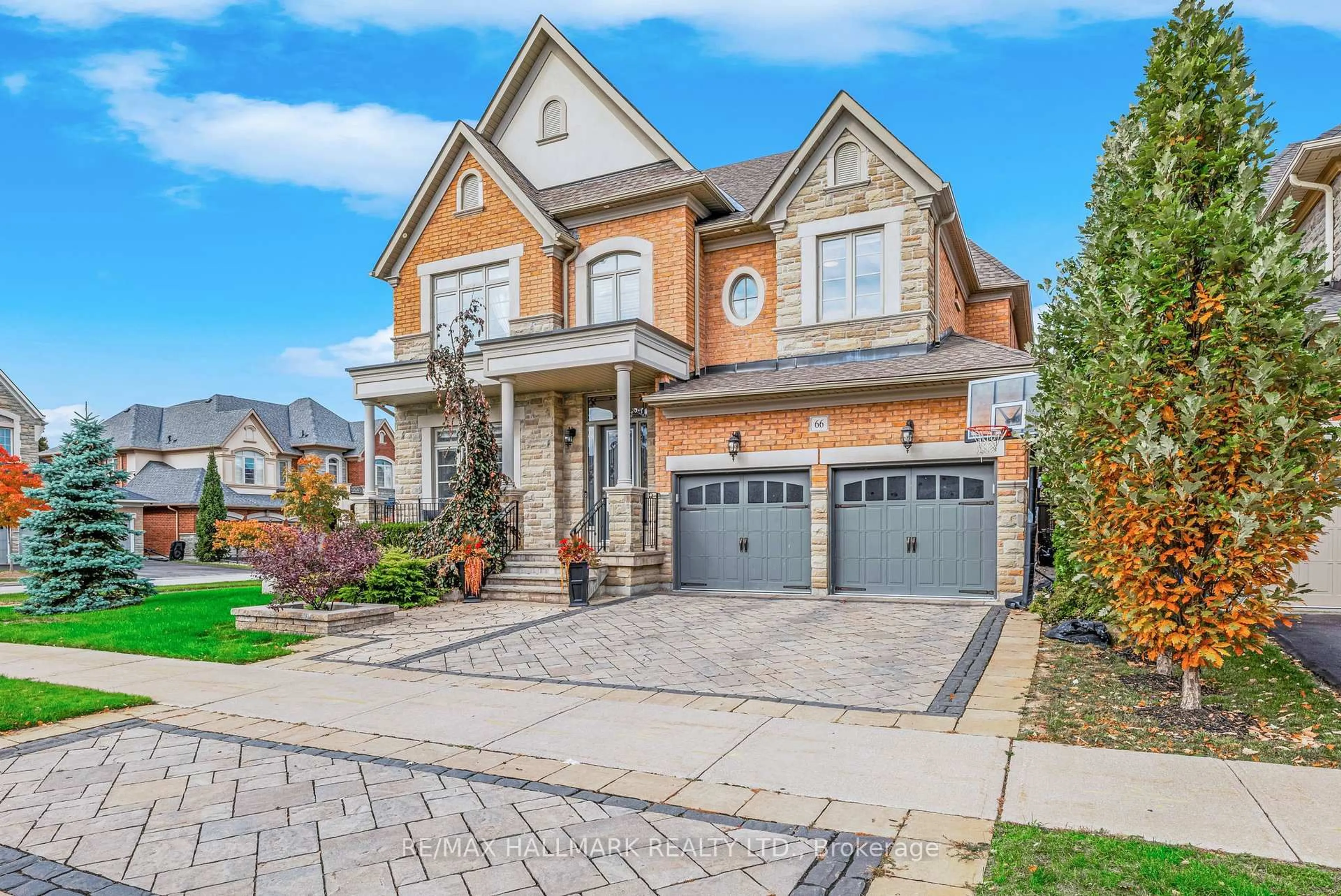 Home with brick exterior material, street for 66 Oldham St, Vaughan Ontario L4H 3N9