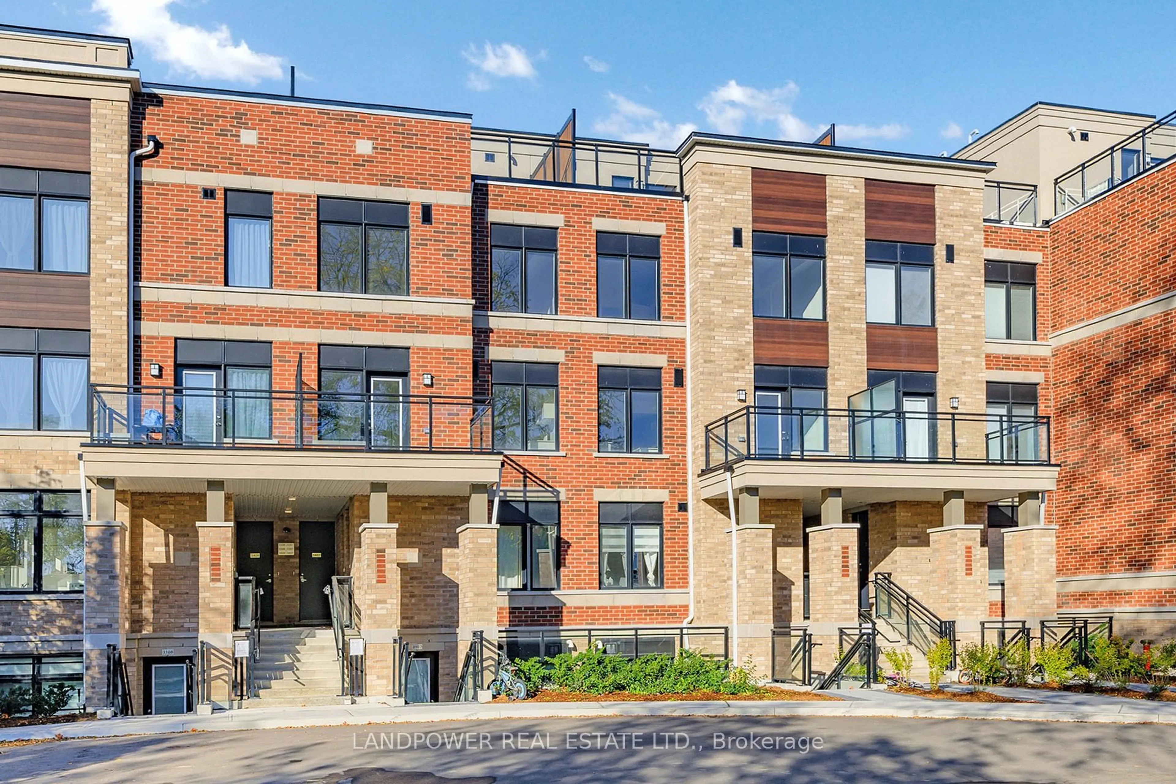 Home with brick exterior material, street for 60 Elizabeth St #3305, Richmond Hill Ontario L4C 5W2