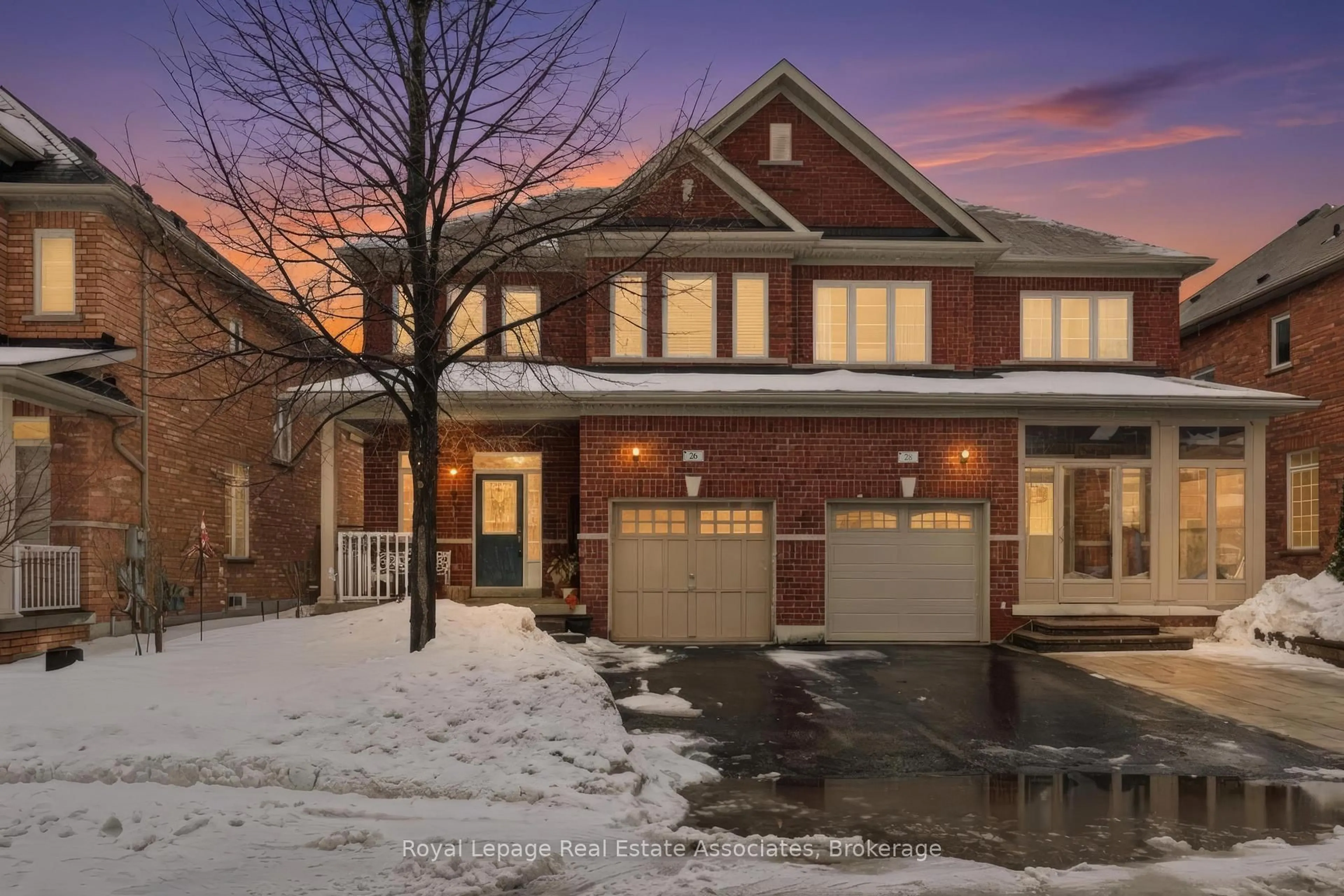 Home with brick exterior material, street for 26 Prebble Dr, Markham Ontario L6E 0E8