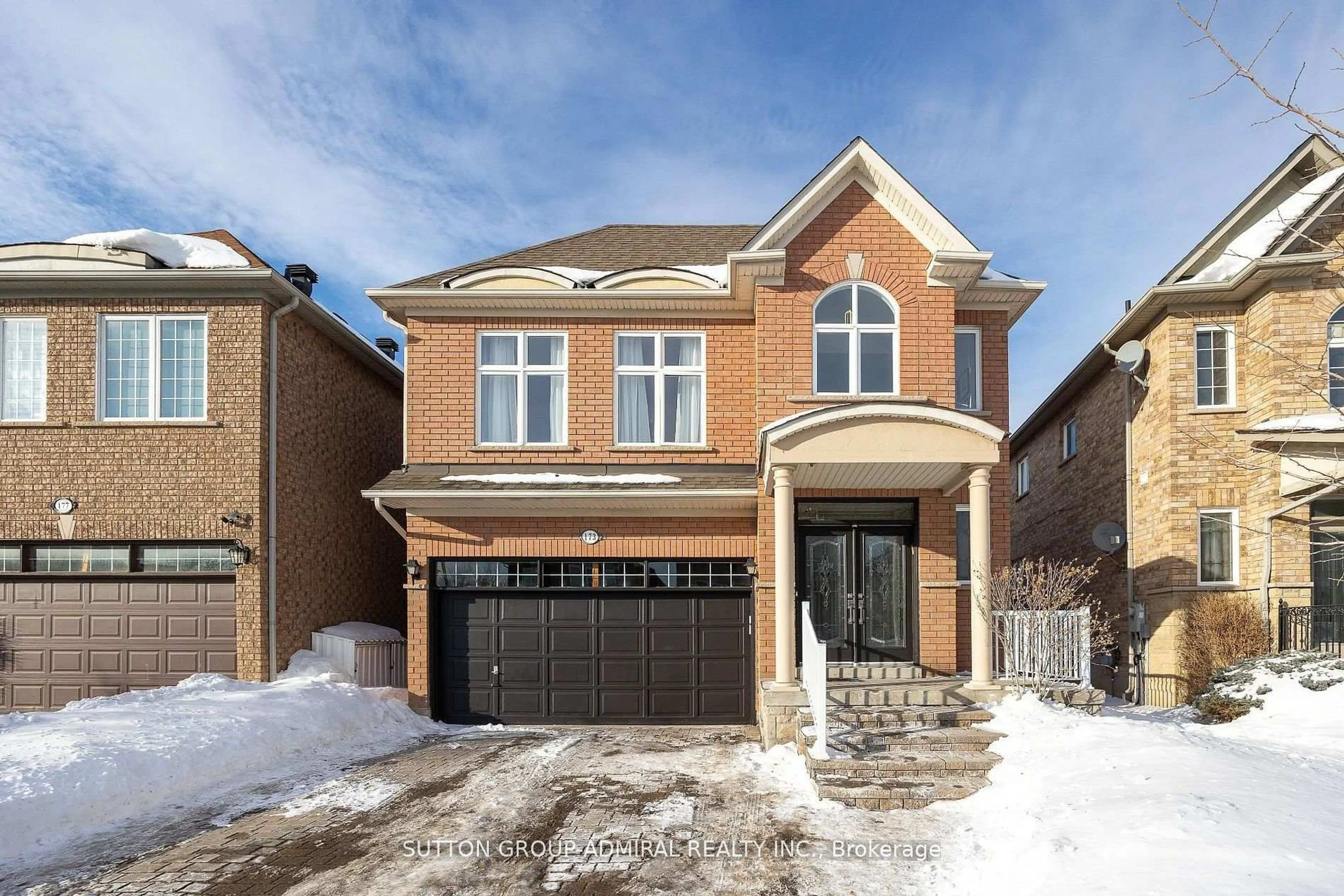 Home with brick exterior material, street for 173 Bentoak Cres, Vaughan Ontario L4J 8S6