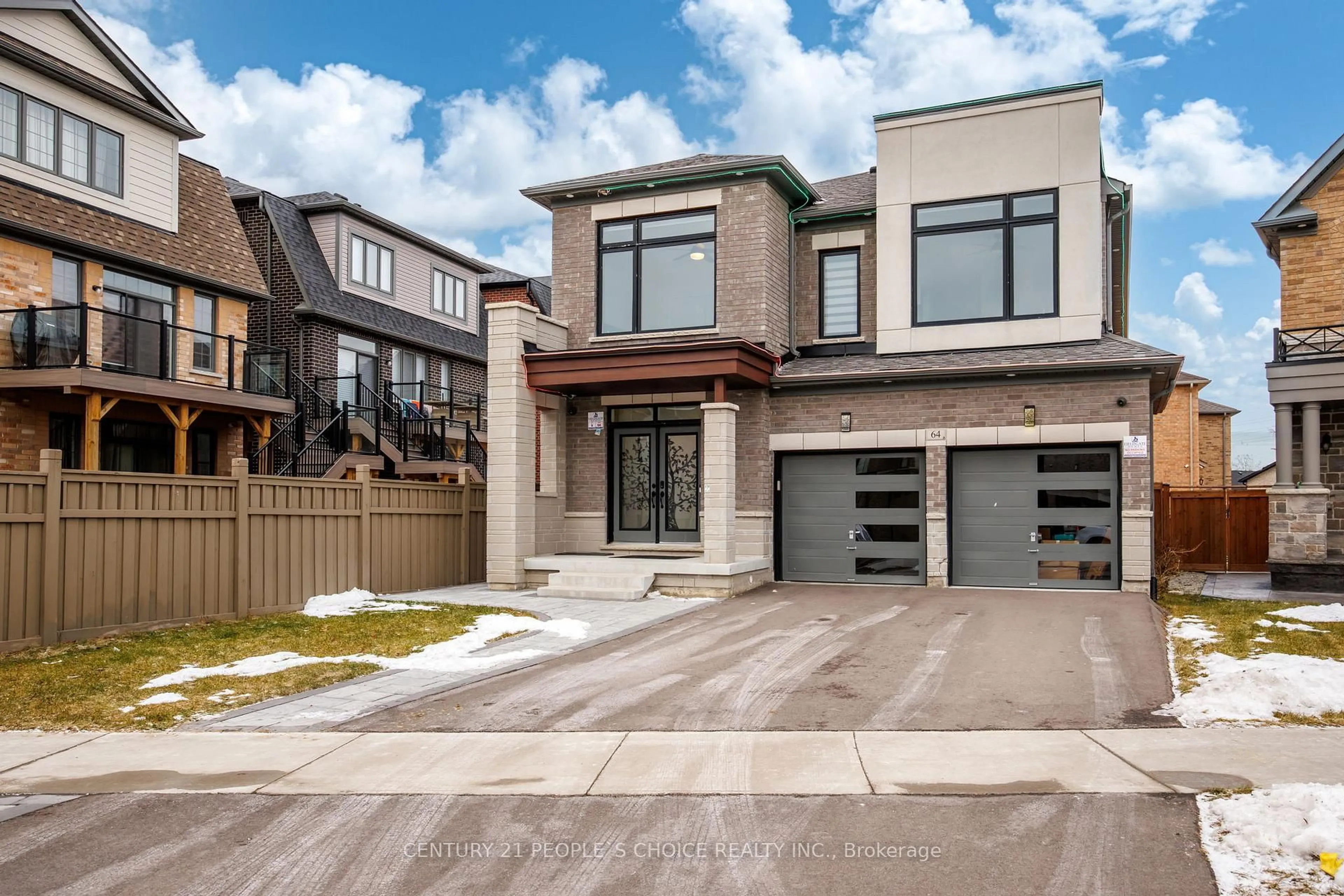 Home with brick exterior material, street for 64 Coldwell Bay Circ, Vaughan Ontario L4H 5E9