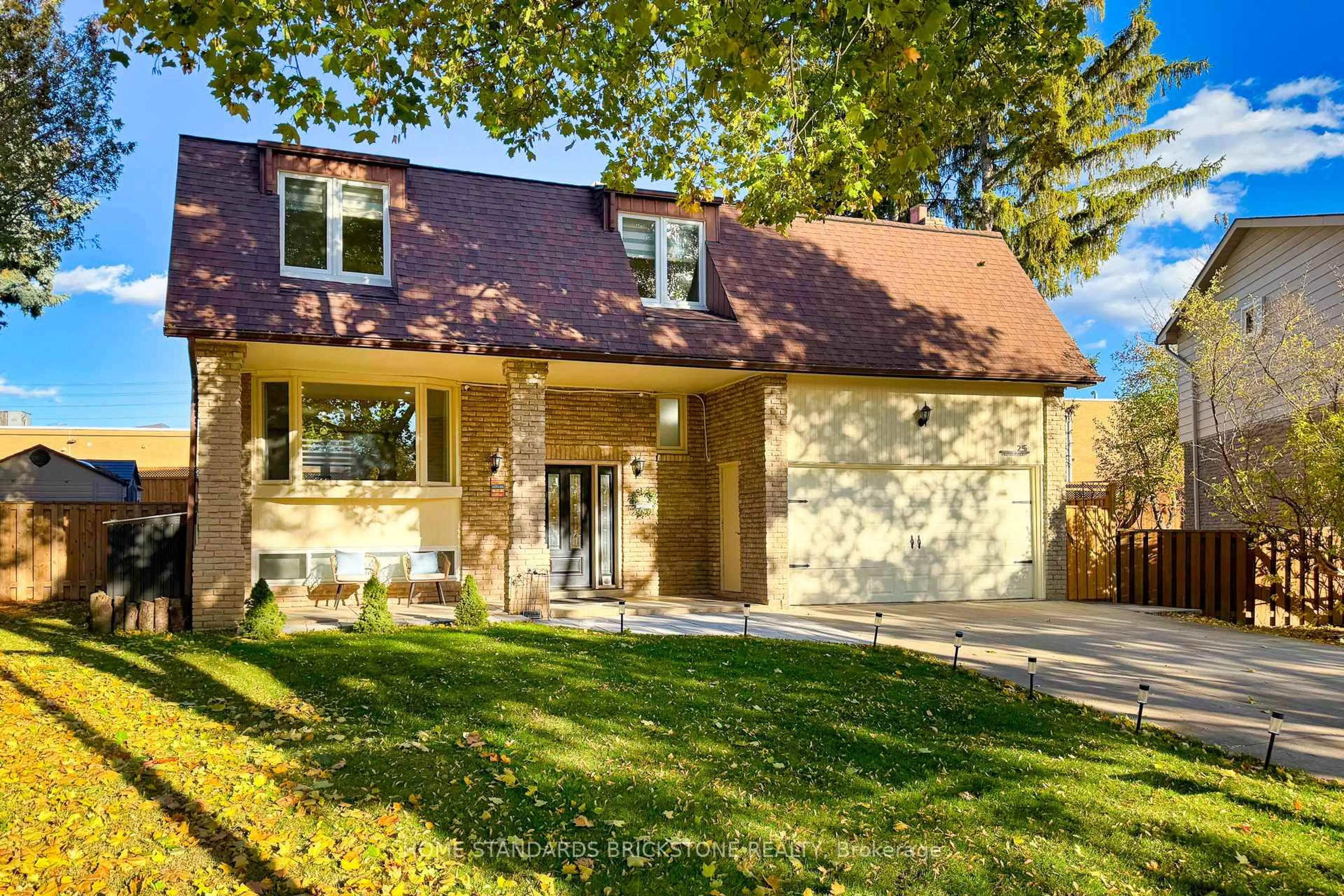 Home with brick exterior material, street for 25 Hester Crt, Markham Ontario L3T 3K4