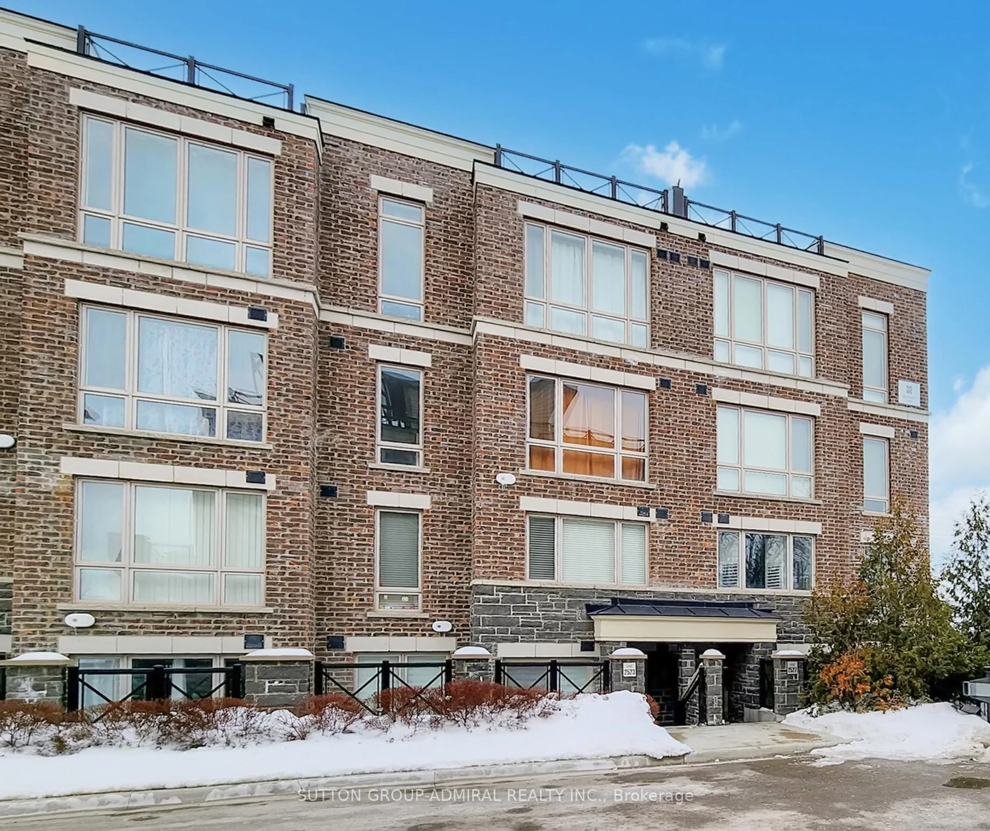 Home with brick exterior material, building for 30 Westmeath Lane #2527, Markham Ontario L6B 1N5