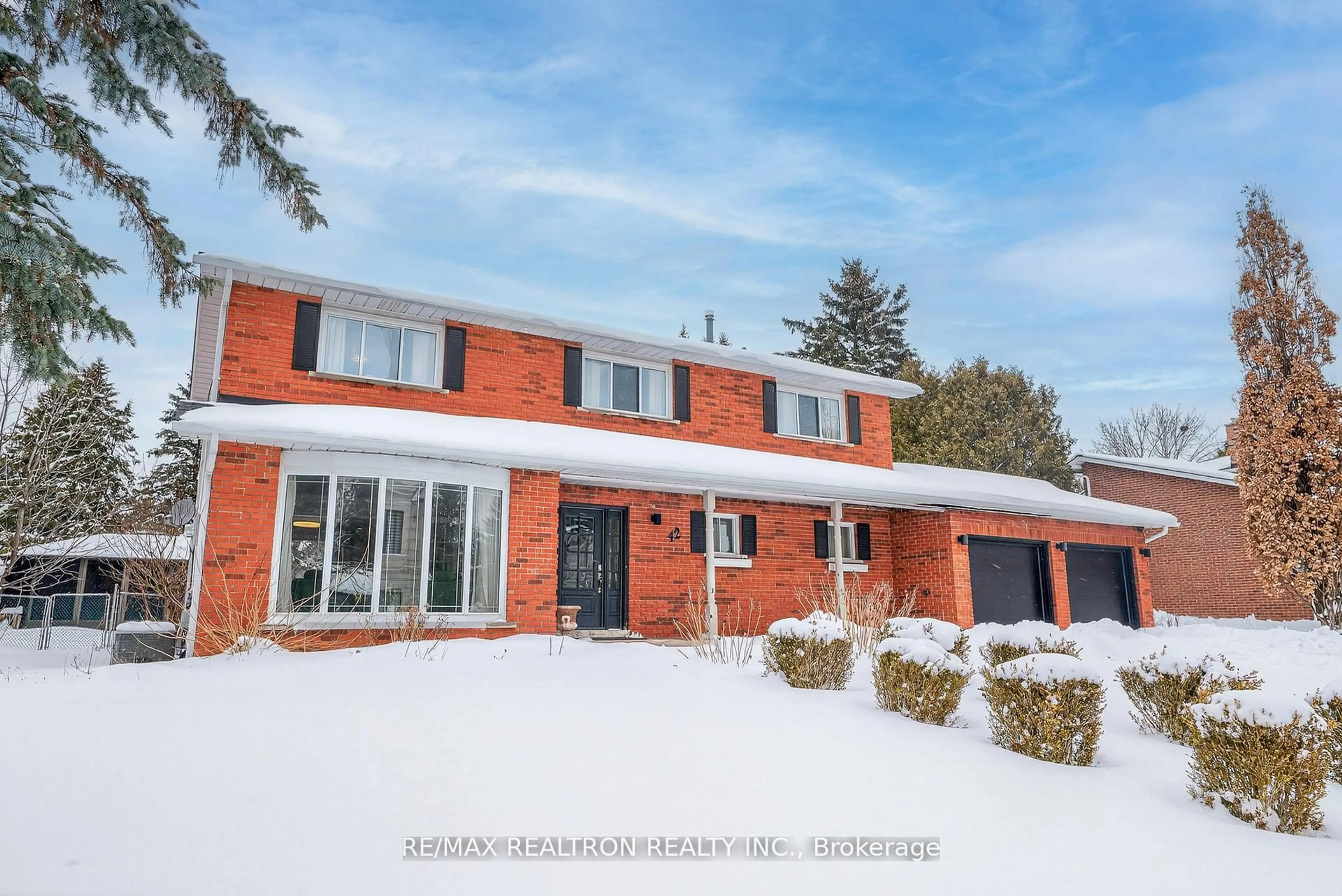 Home with brick exterior material, street for 42 Blackforest Dr, Richmond Hill Ontario L4E 2N6