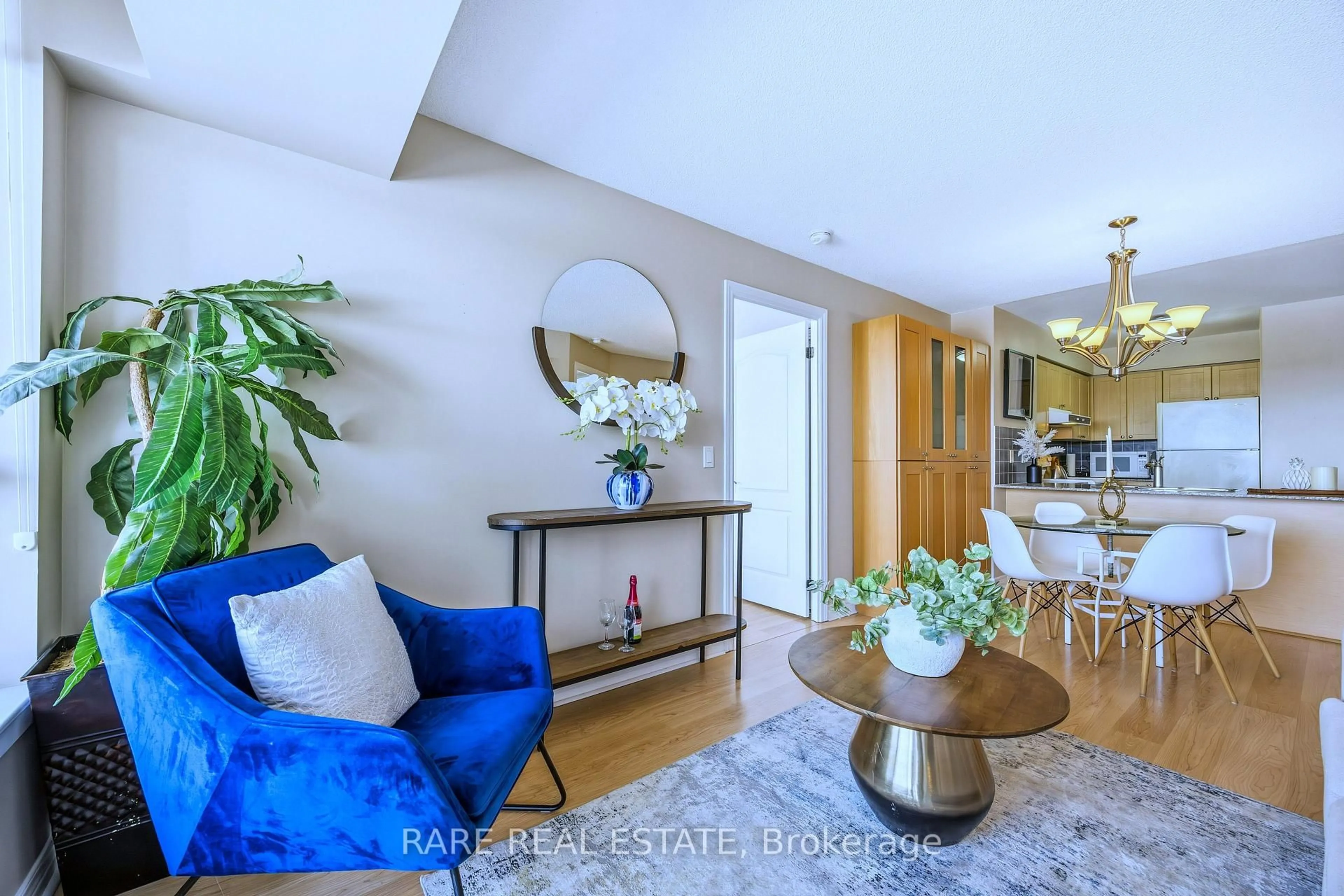 Living room with furniture, unknown for 15 North Park Rd #506, Vaughan Ontario L4J 0C9