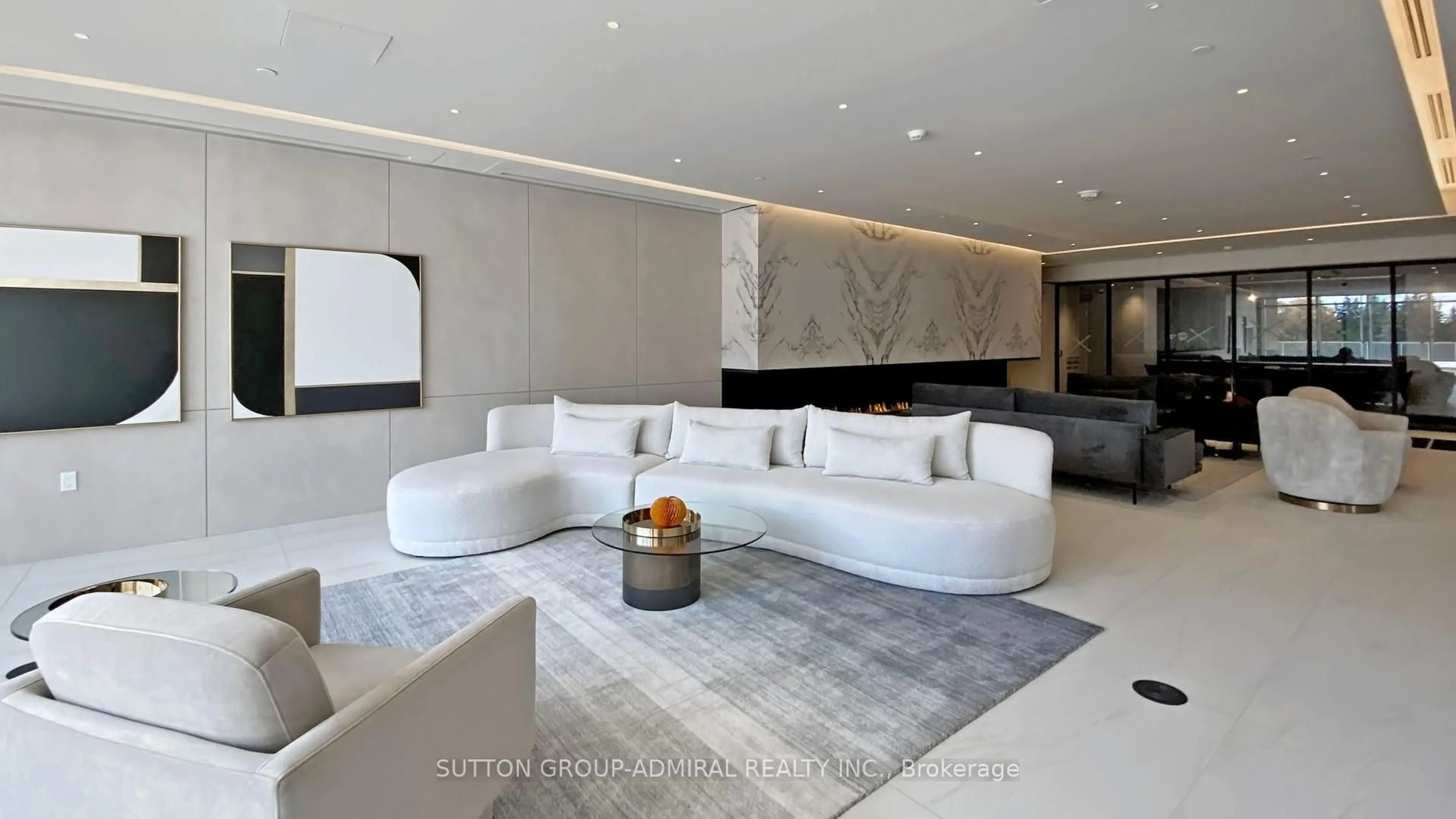 Living room with furniture, unknown for 50 Upper Mall Way #B-325, Vaughan Ontario L4J 4P8