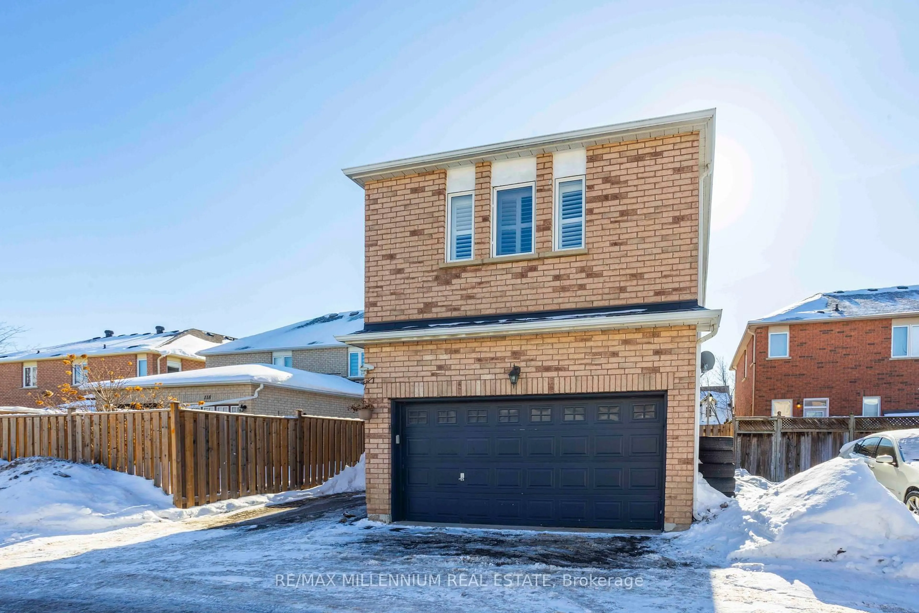 Home with brick exterior material, street for 116 Emery Hill Blvd, Markham Ontario L6S 2S6