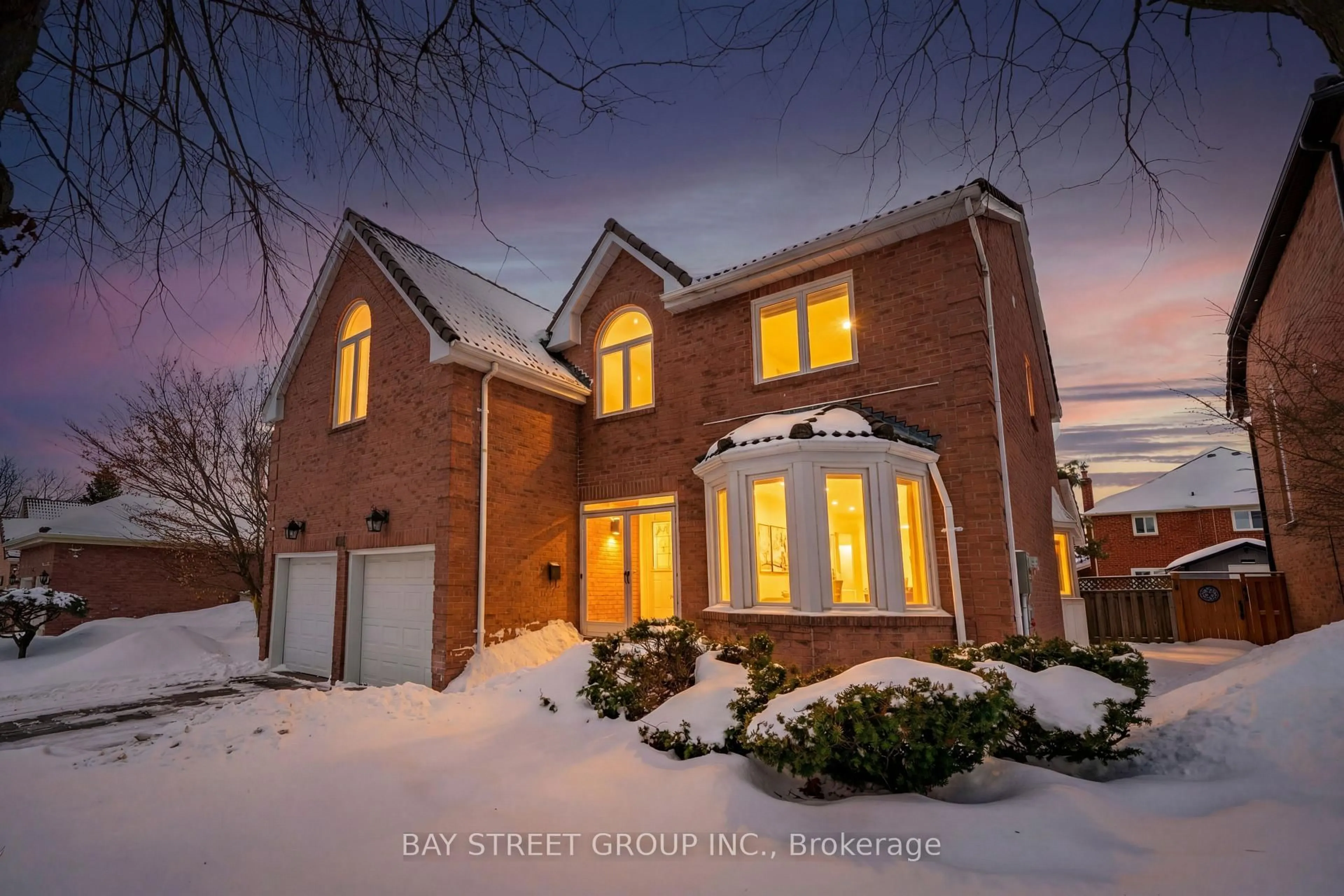 Home with brick exterior material, street for 44 Hollingham Rd, Markham Ontario L3R 7X4
