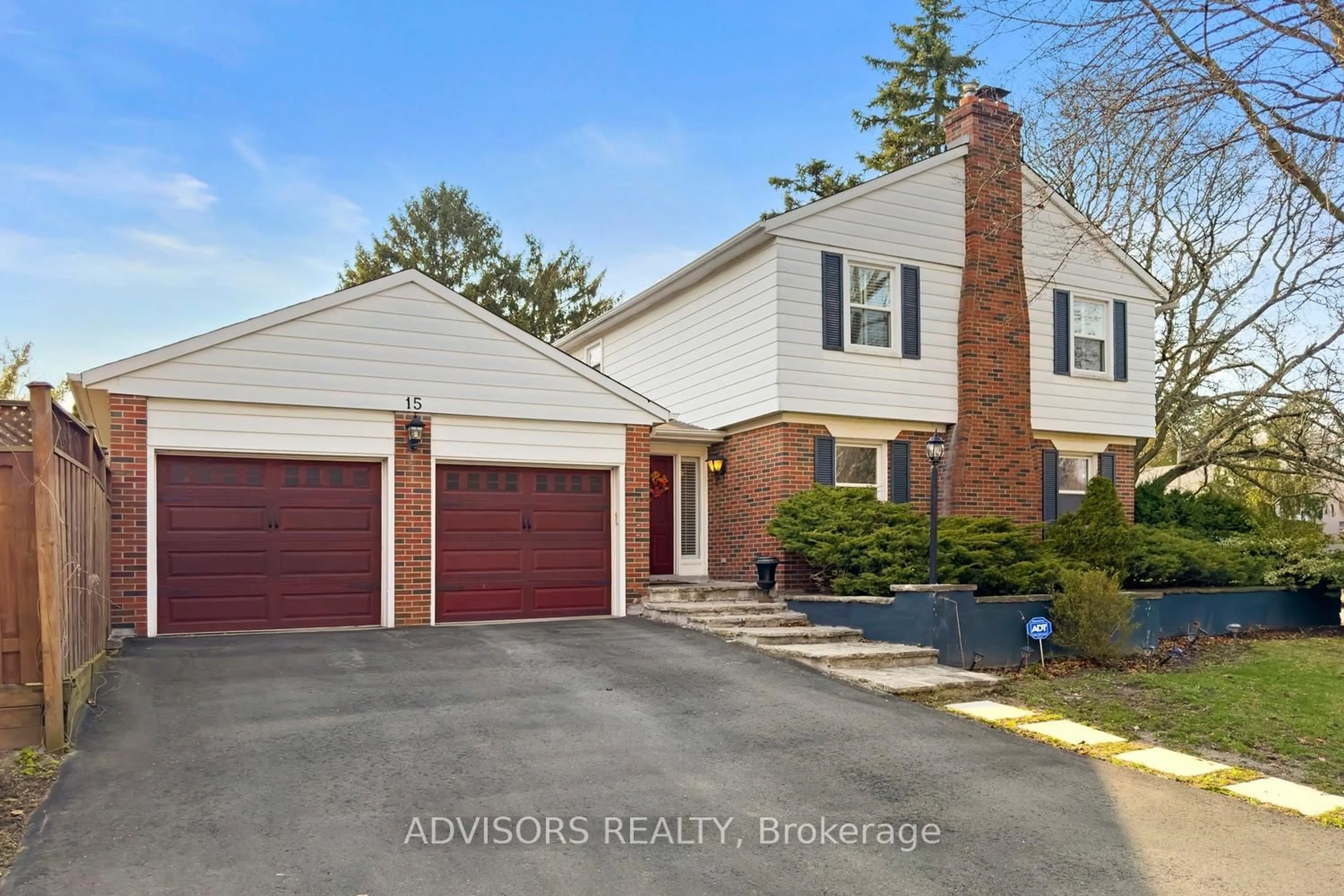 Home with brick exterior material, street for 15 Alcaine Crt, Markham Ontario L3T 2G8