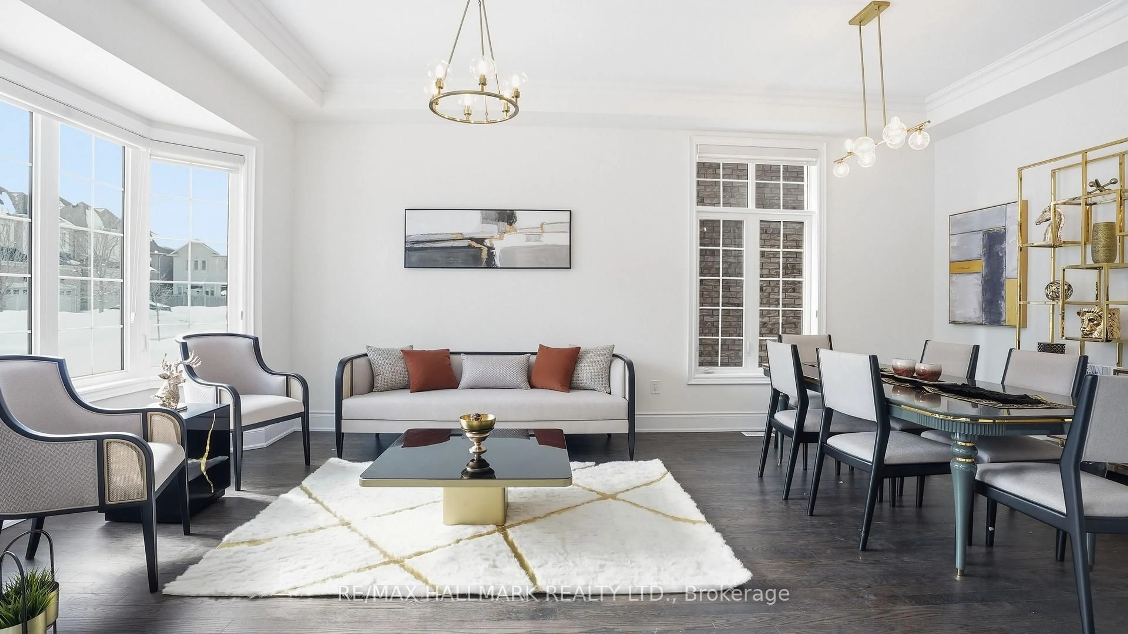 Living room with furniture, unknown for 14 Rossini Dr, Richmond Hill Ontario L4E 0R5