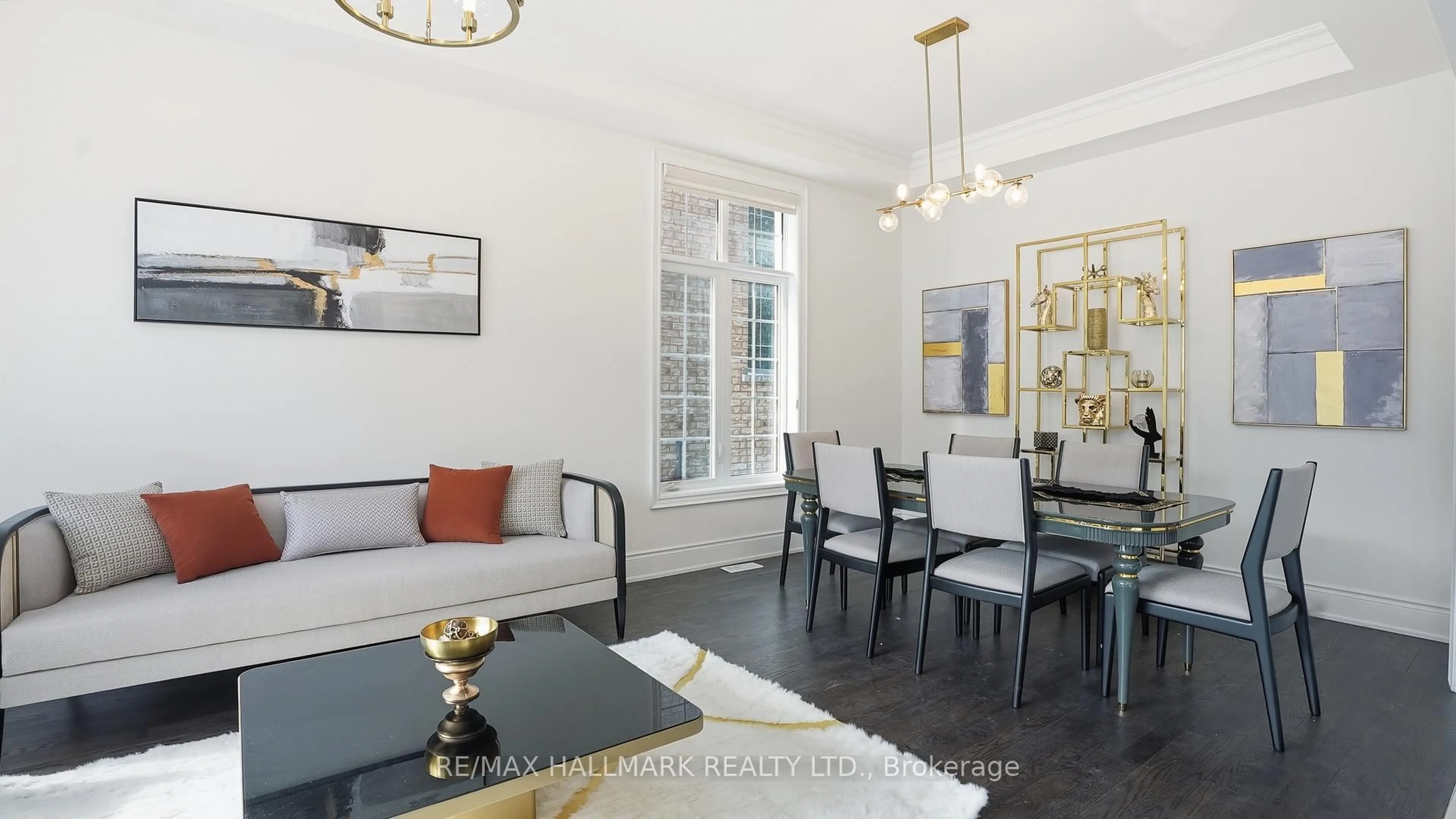 Dining room, wood/laminate floor for 14 Rossini Dr, Richmond Hill Ontario L4E 0R5