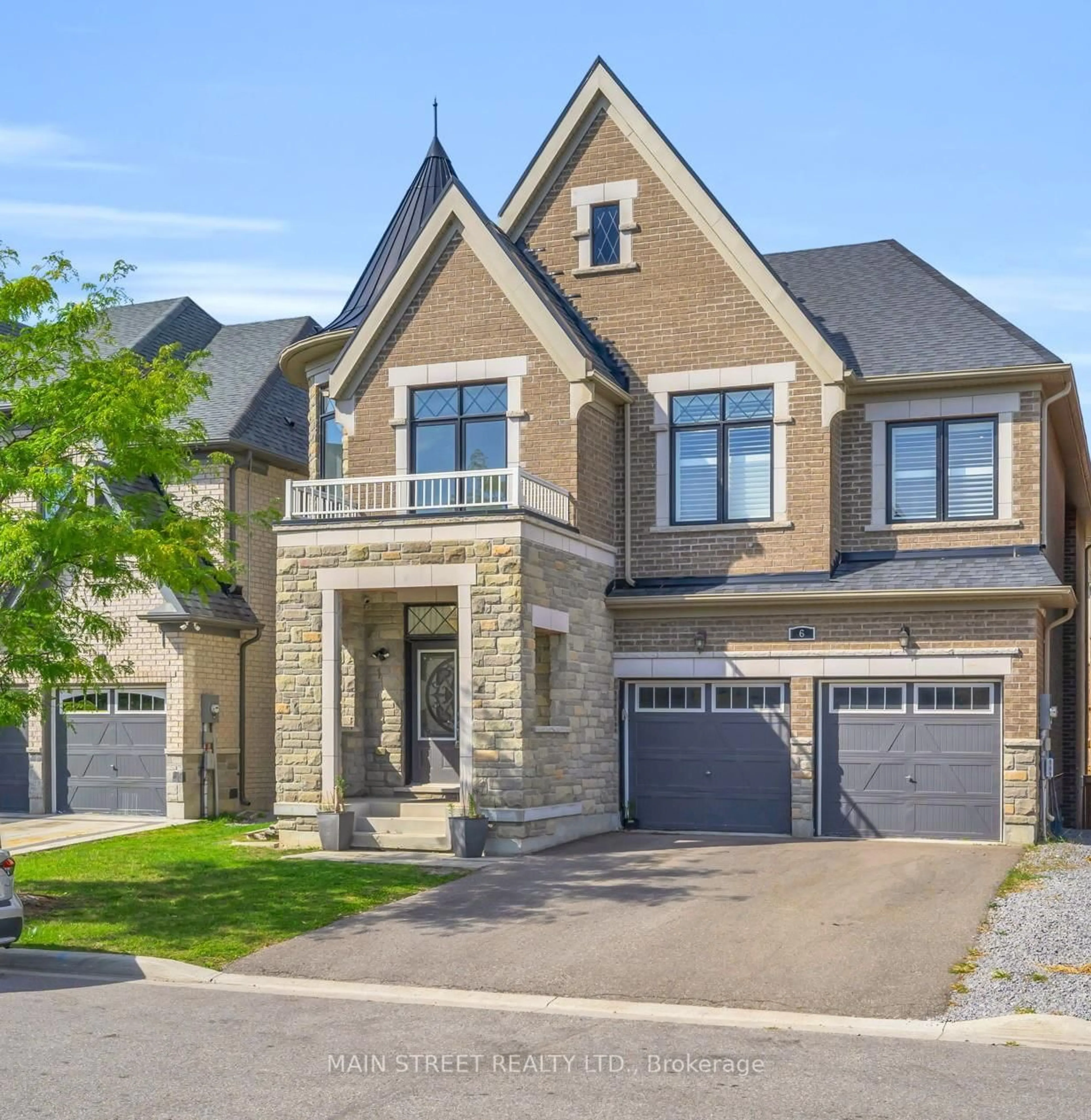 Home with brick exterior material, street for 6 Leaden Hall Dr, East Gwillimbury Ontario L0G 1R0