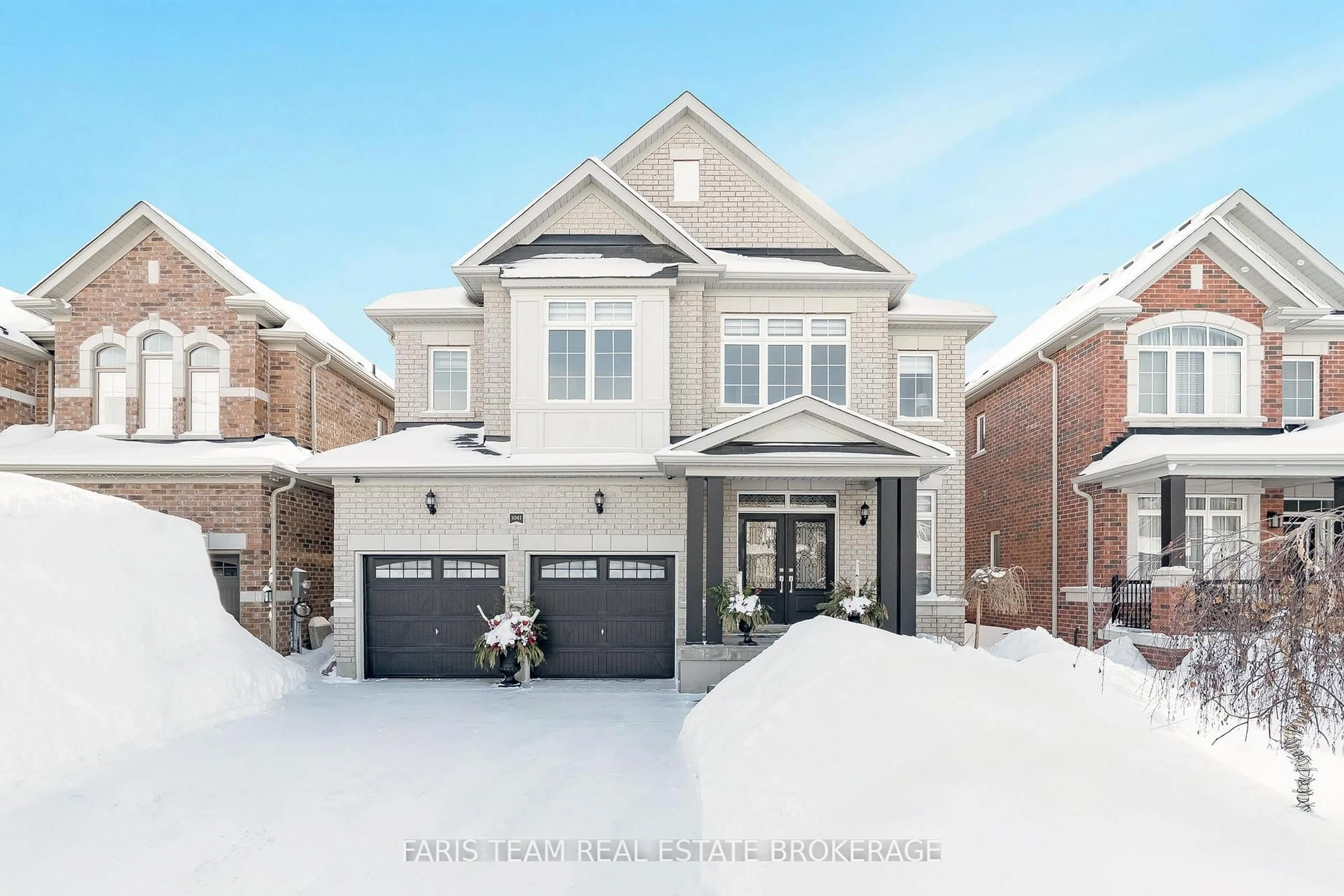 Home with brick exterior material, street for 1041 Wickham Rd, Innisfil Ontario L9S 0N5