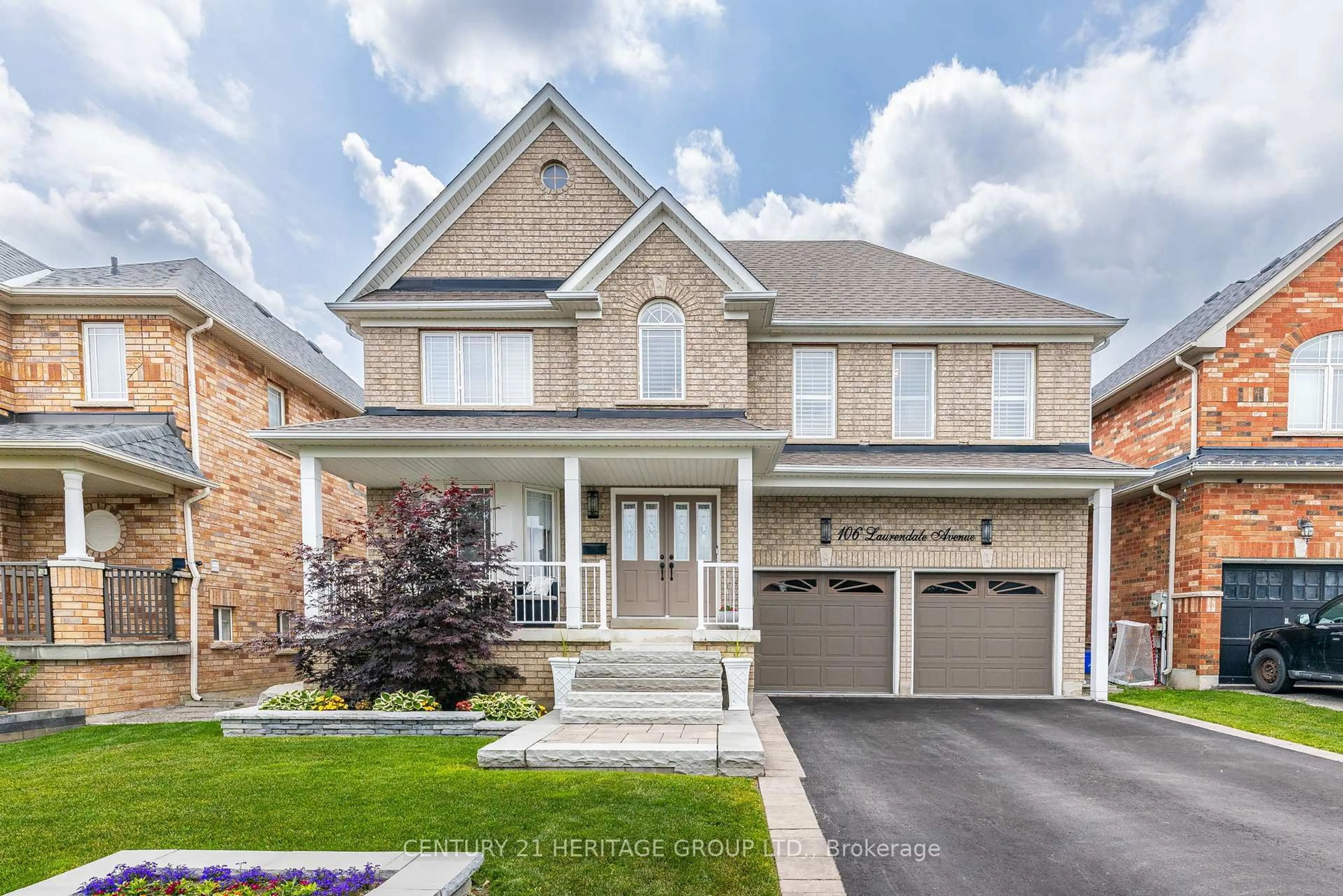 Home with brick exterior material, street for 106 Laurendale Ave, Georgina Ontario L4P 4E8